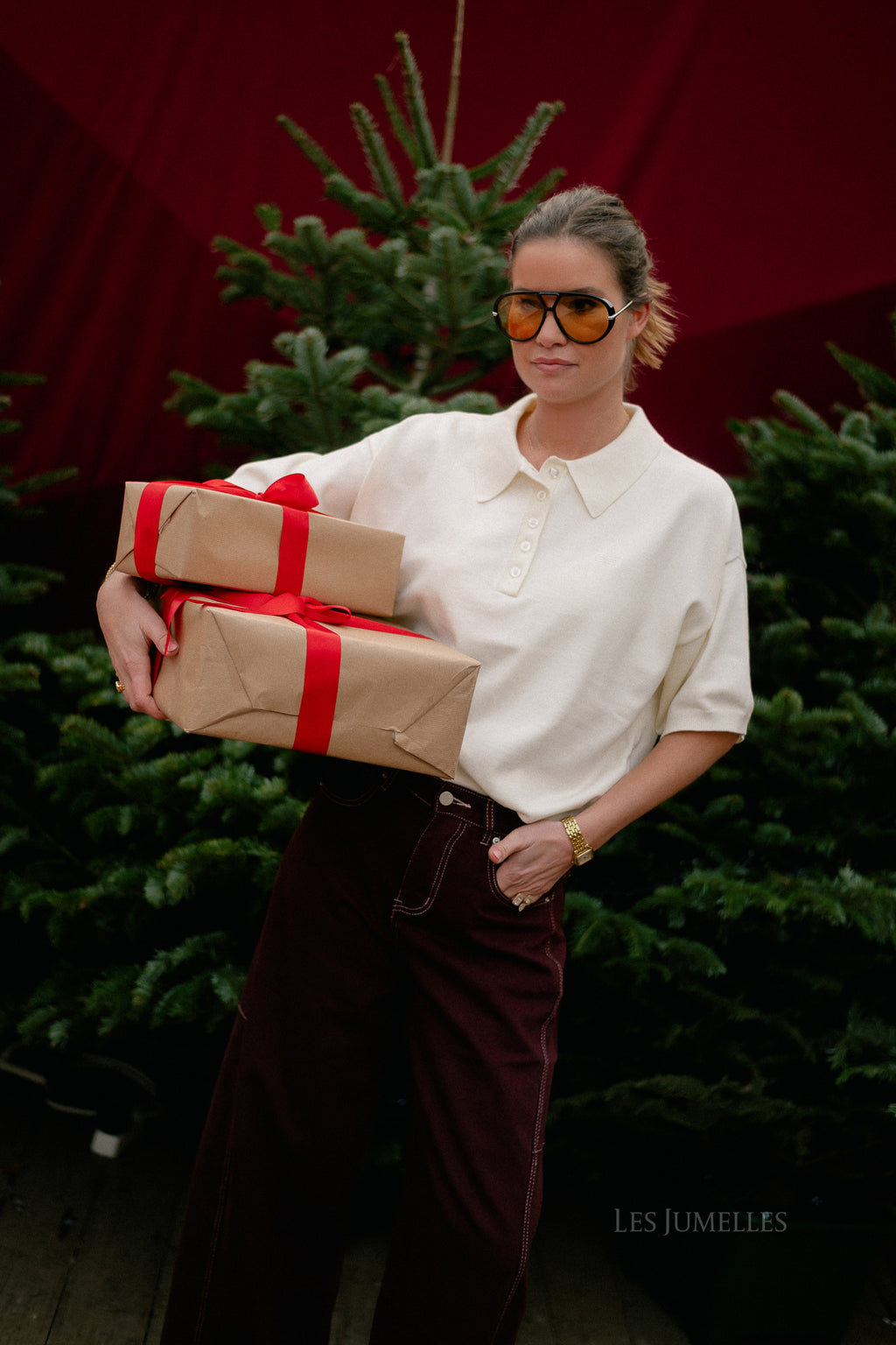 GZTalla SS polo pullover egret