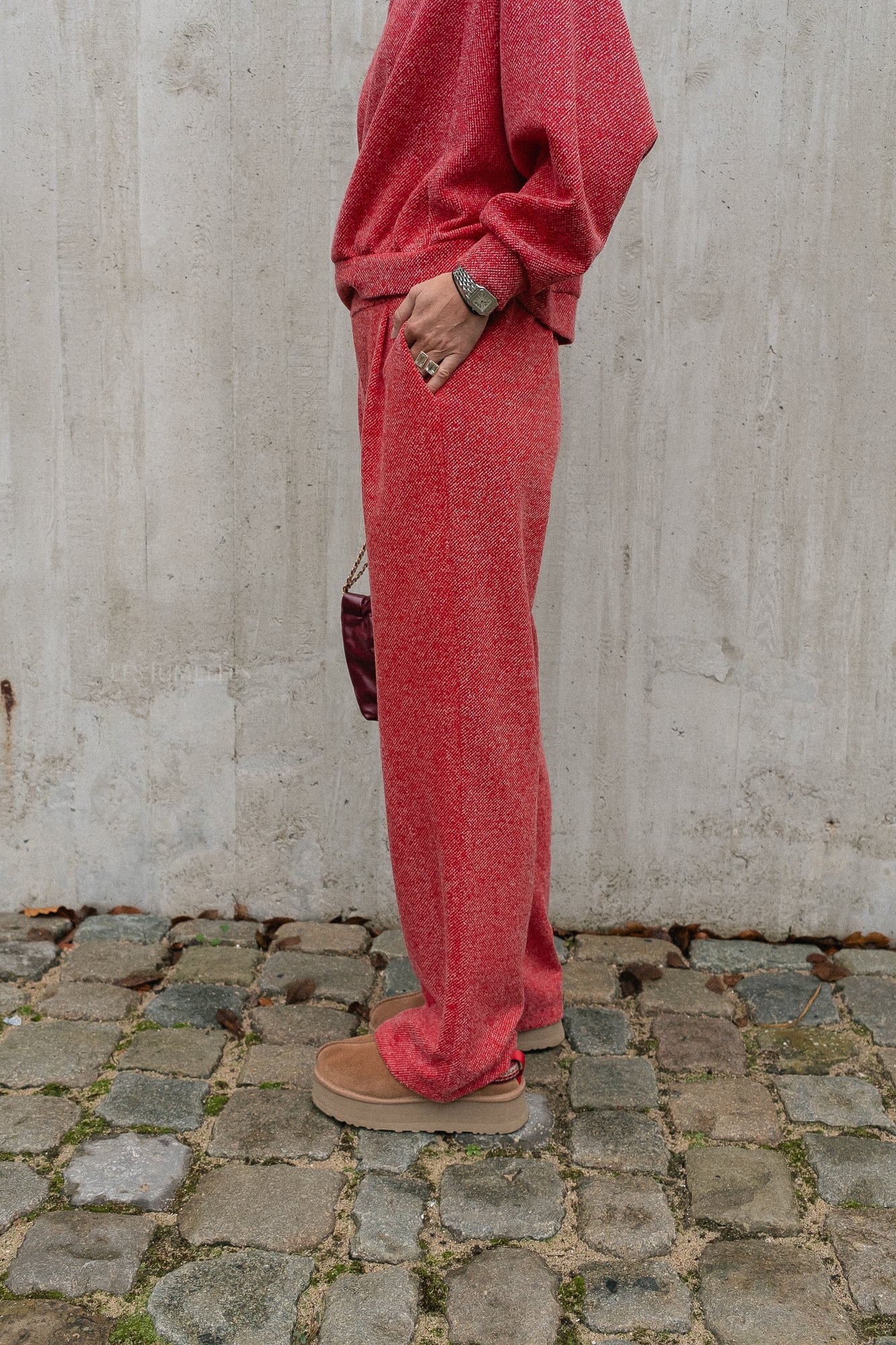 Dyanne pants red