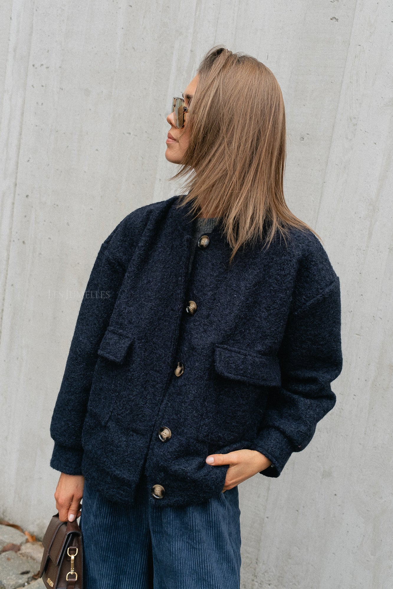 Scarlett jacket navy