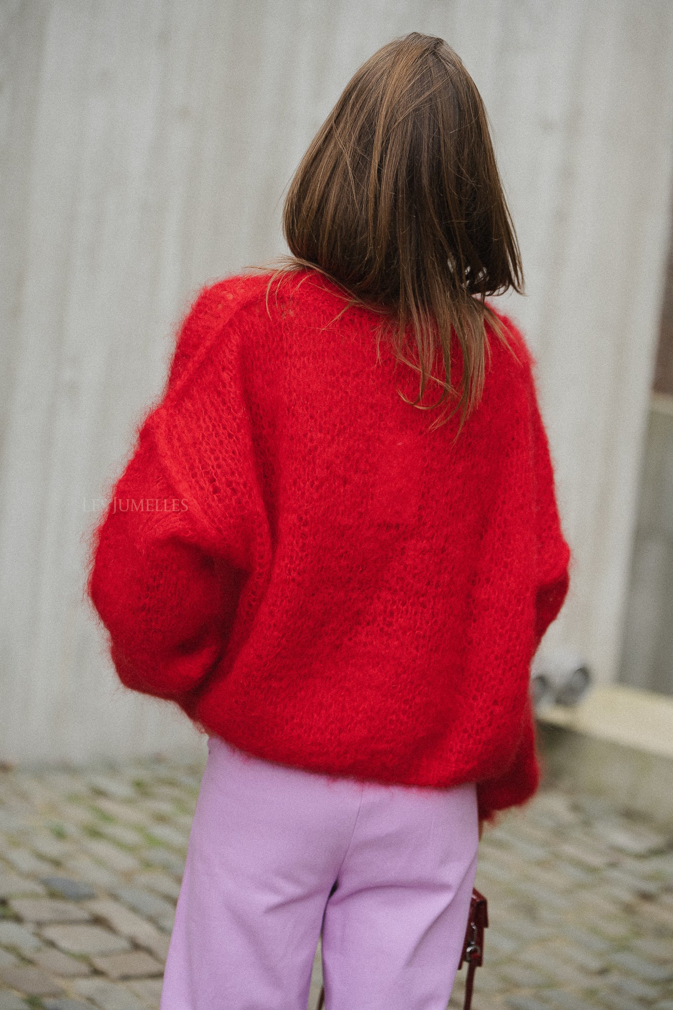 Madison Mohair Pullover Rot