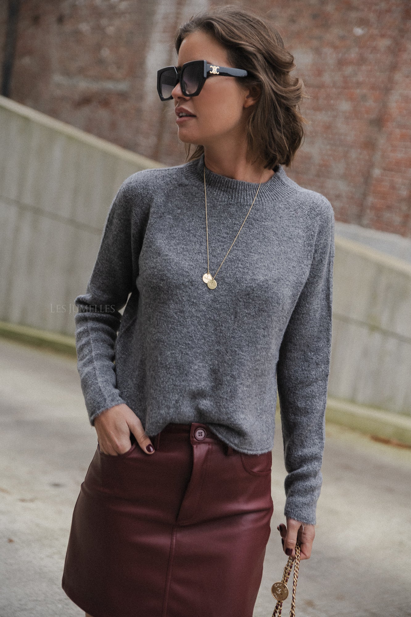 Eliza jumper grey