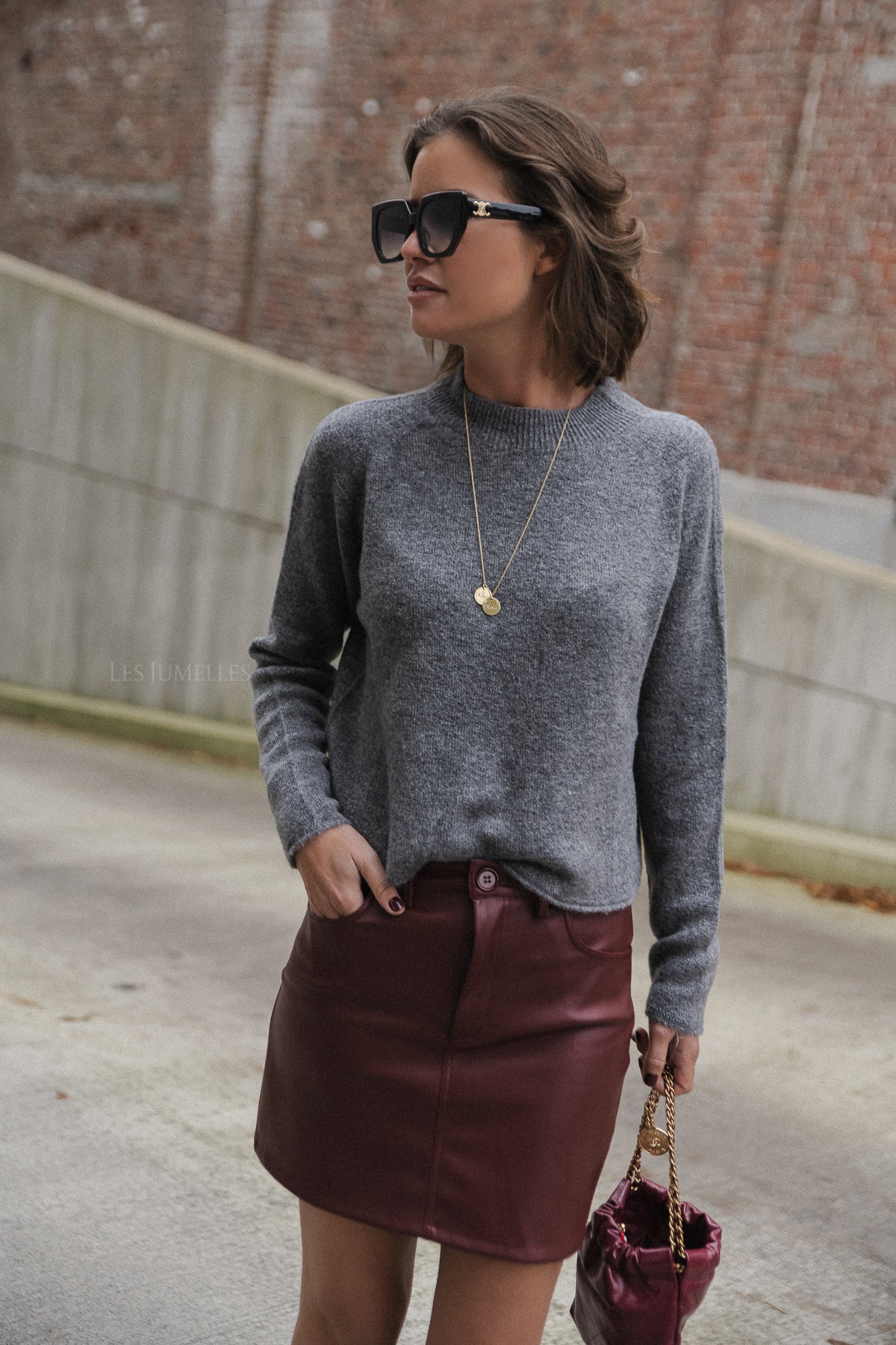 Eliza jumper grey