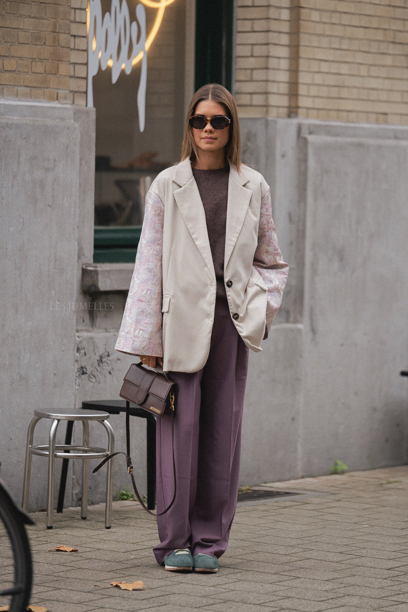 Madeline blazer beige/pink