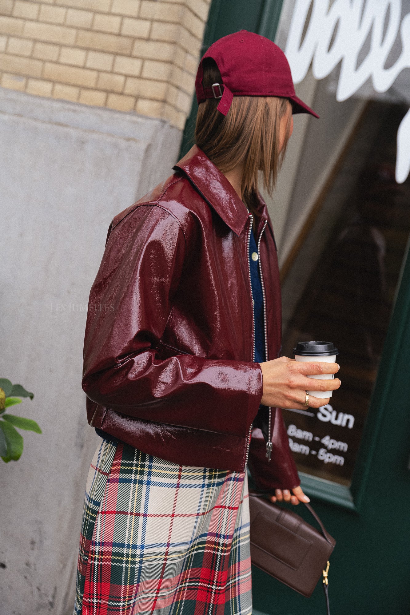 OBJTexas LS jacket cabernet