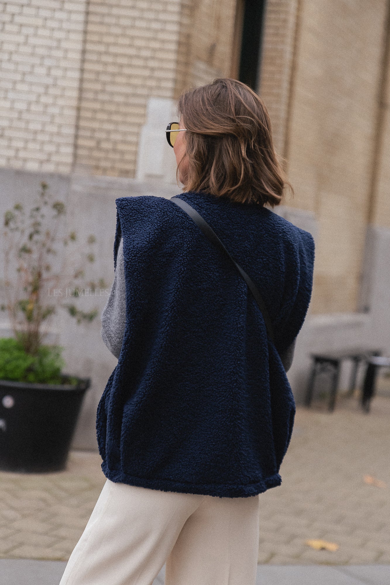 Willow Weste in Navy