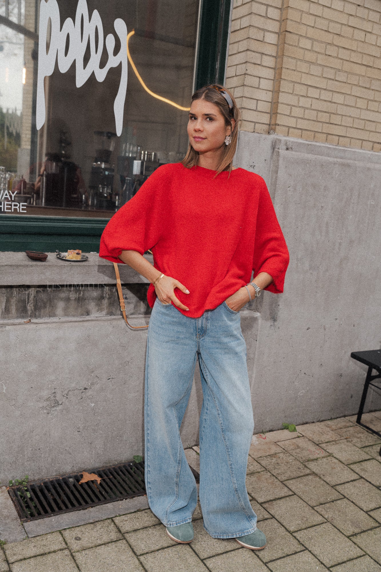 Monica Pullover Rot