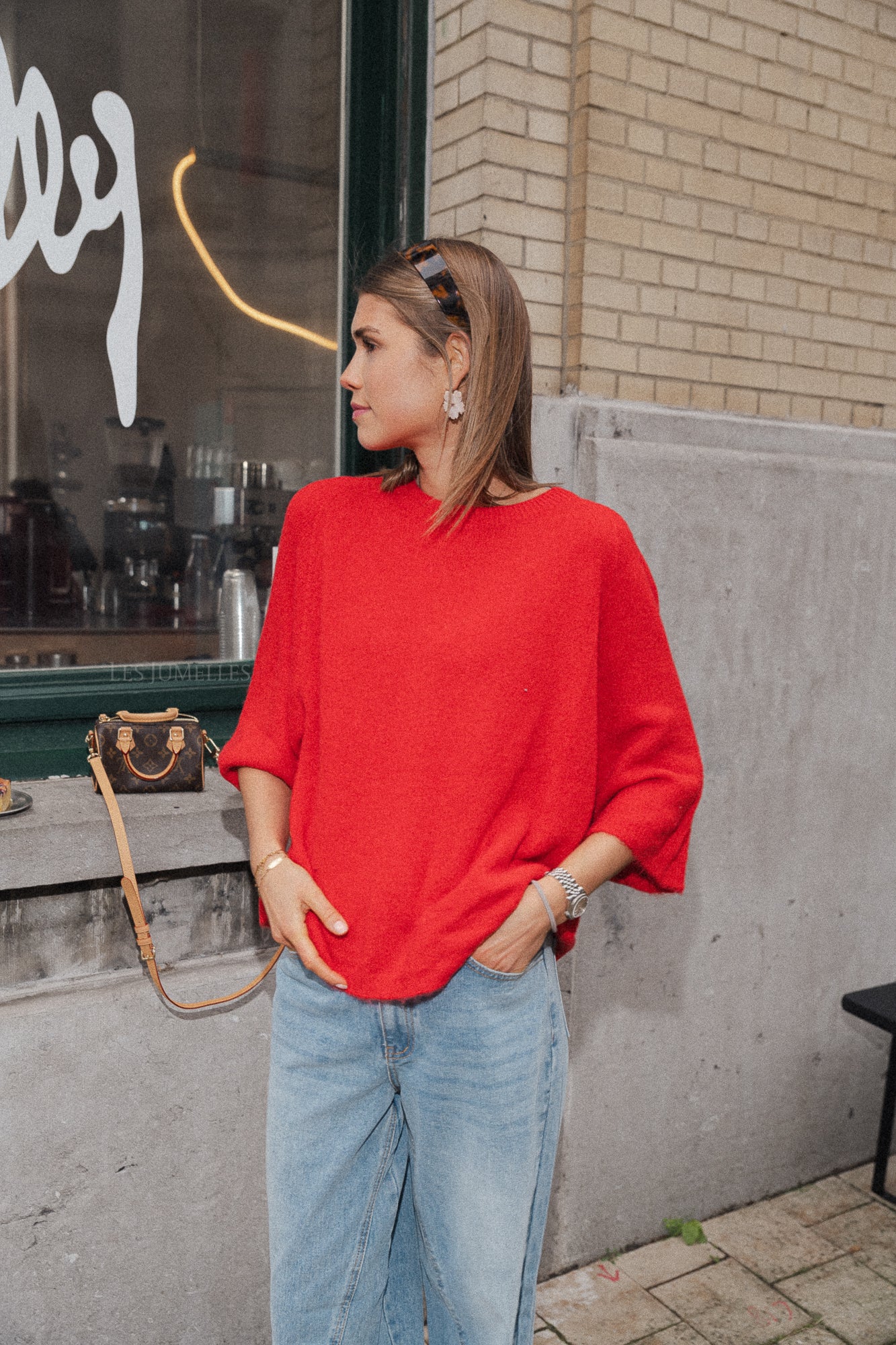 Monica Pullover Rot