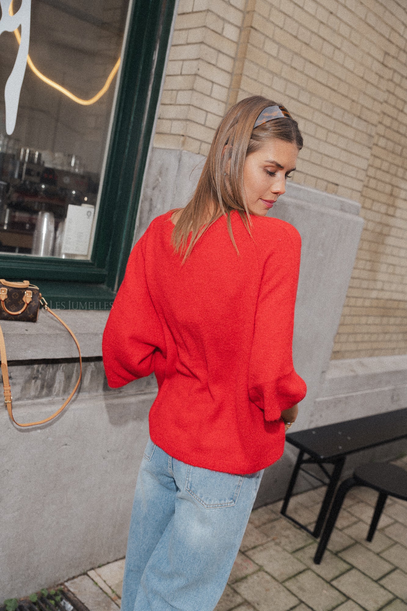 Monica Pullover Rot