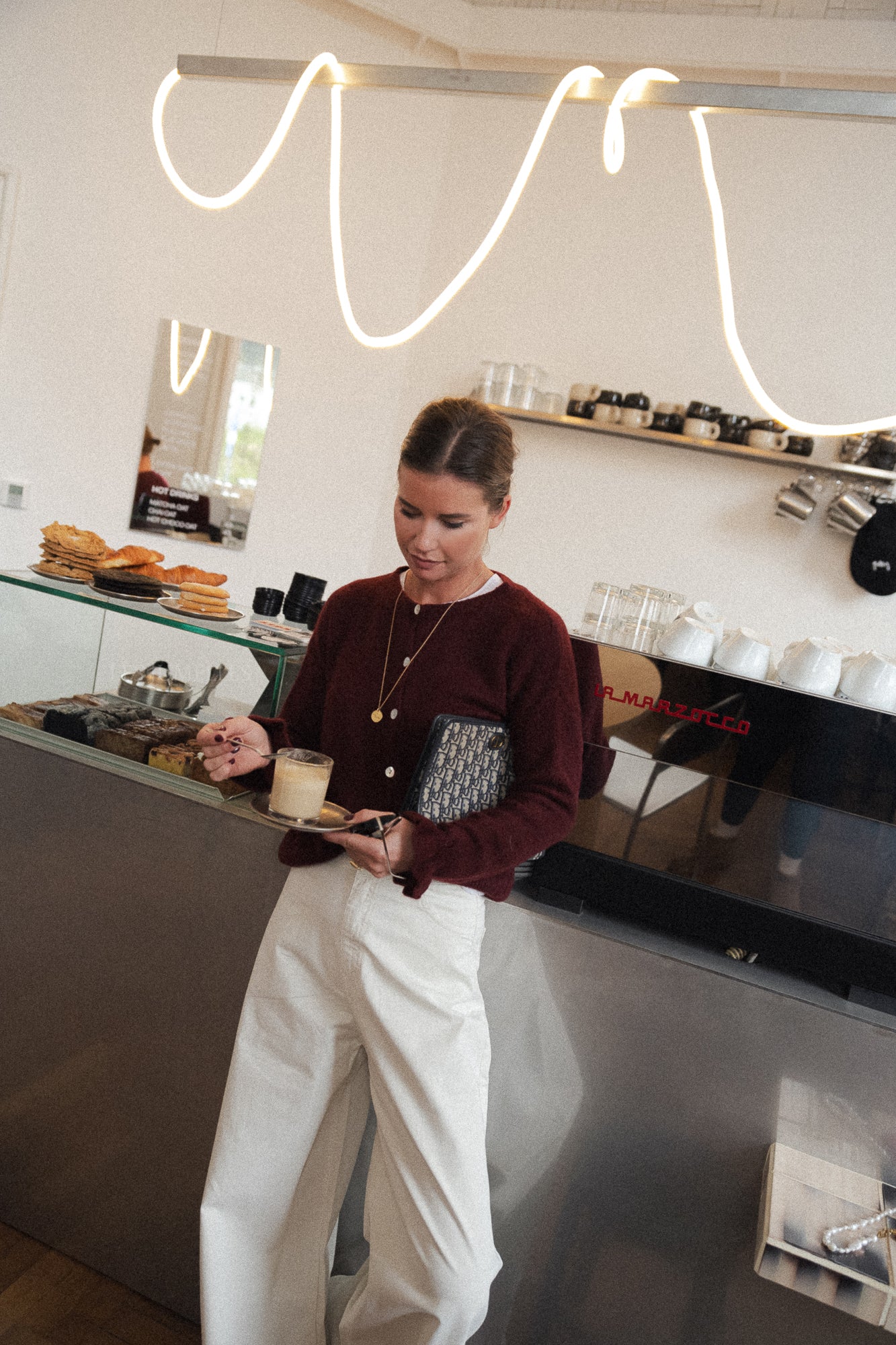 Sophia vest burgundy