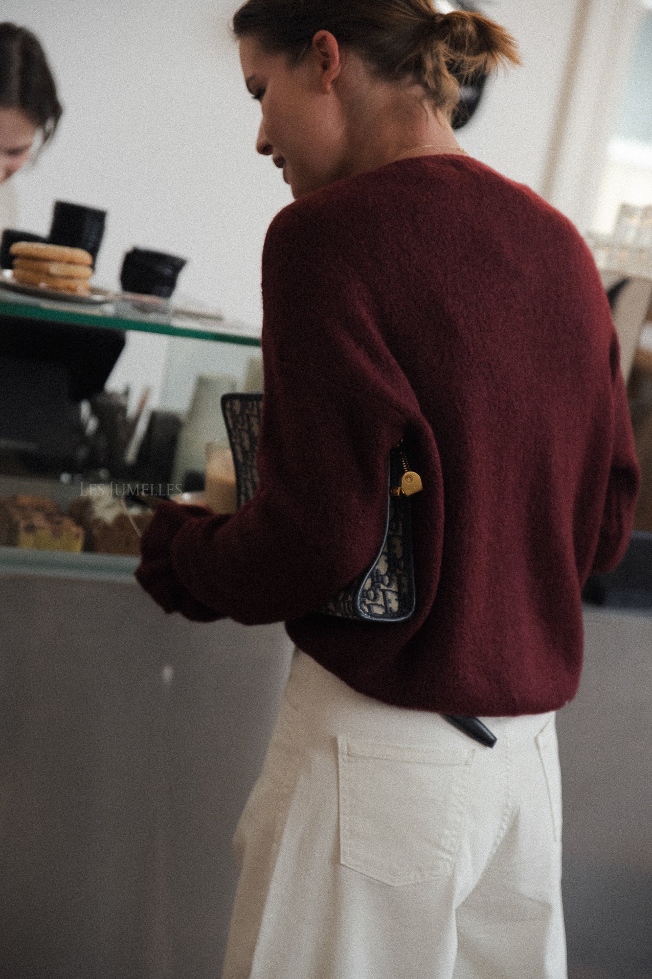 Sophia vest burgundy