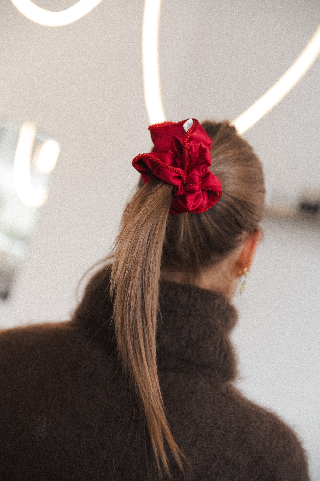 scrunchie savvy rood