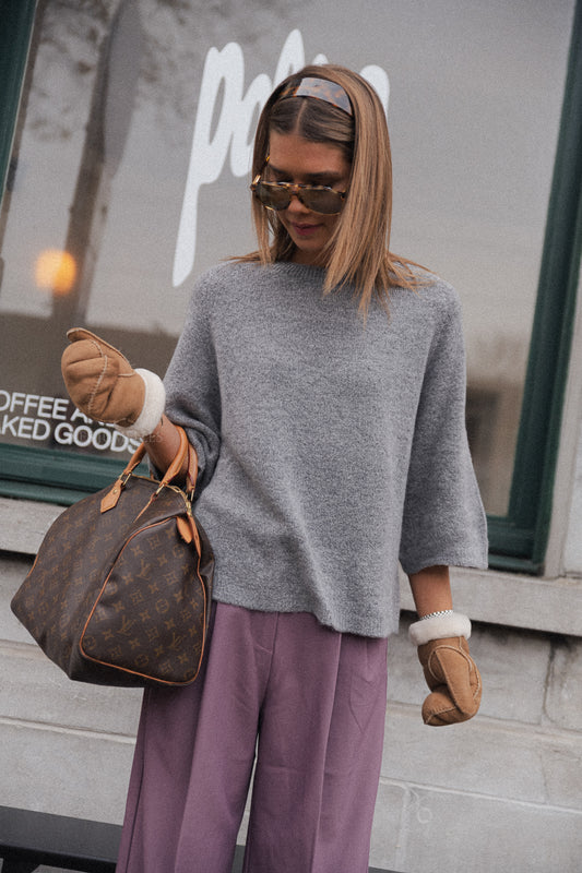 Les Jumelles Monica jumper grey