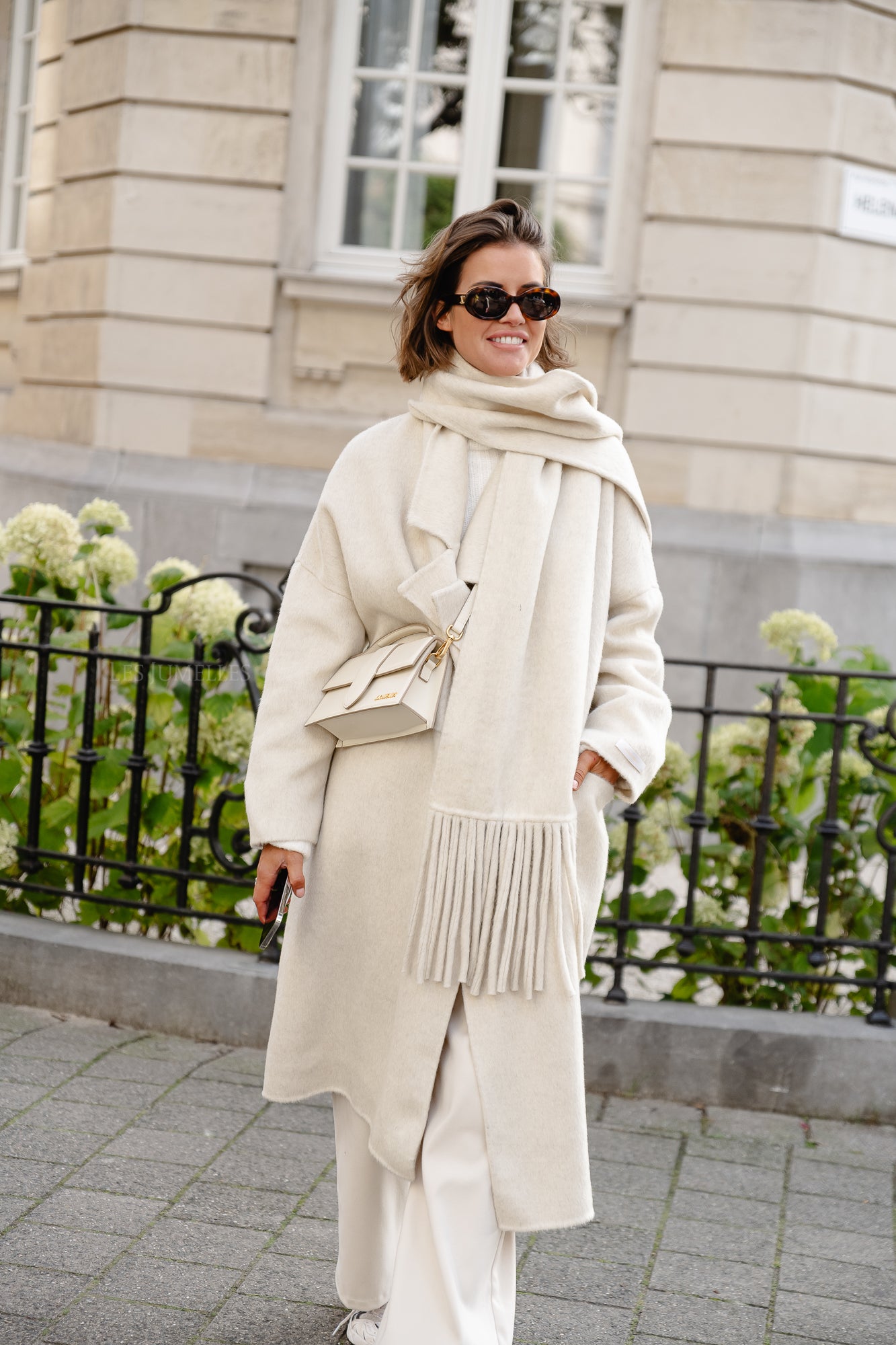 Odette handmade wool coat beige