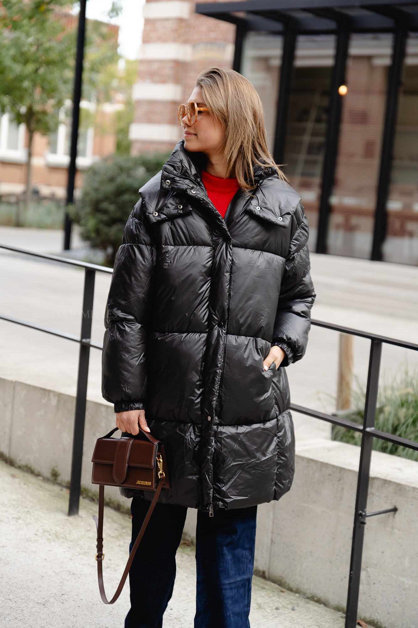 Tiffany puffer coat black