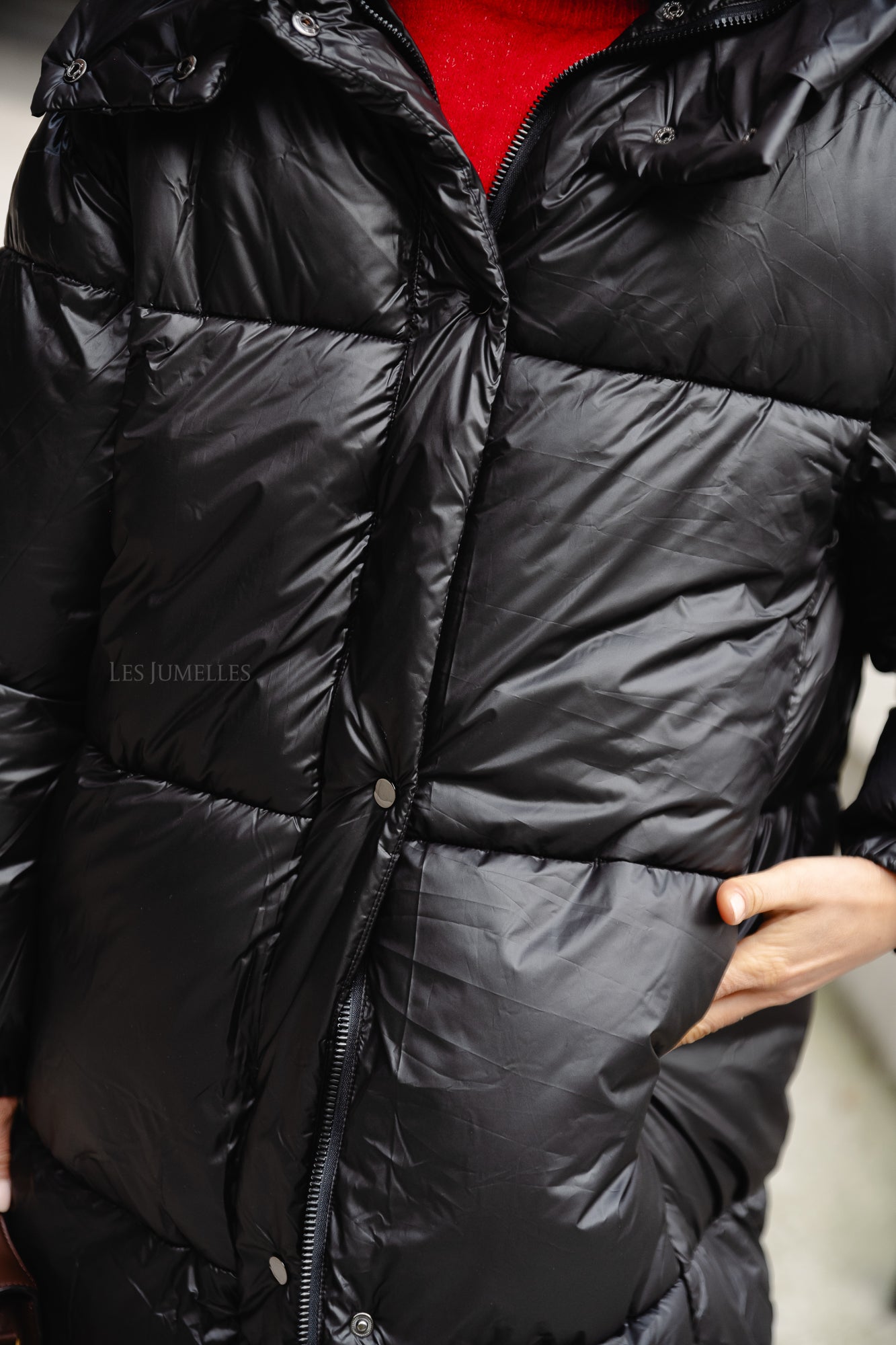 Tiffany puffer coat black