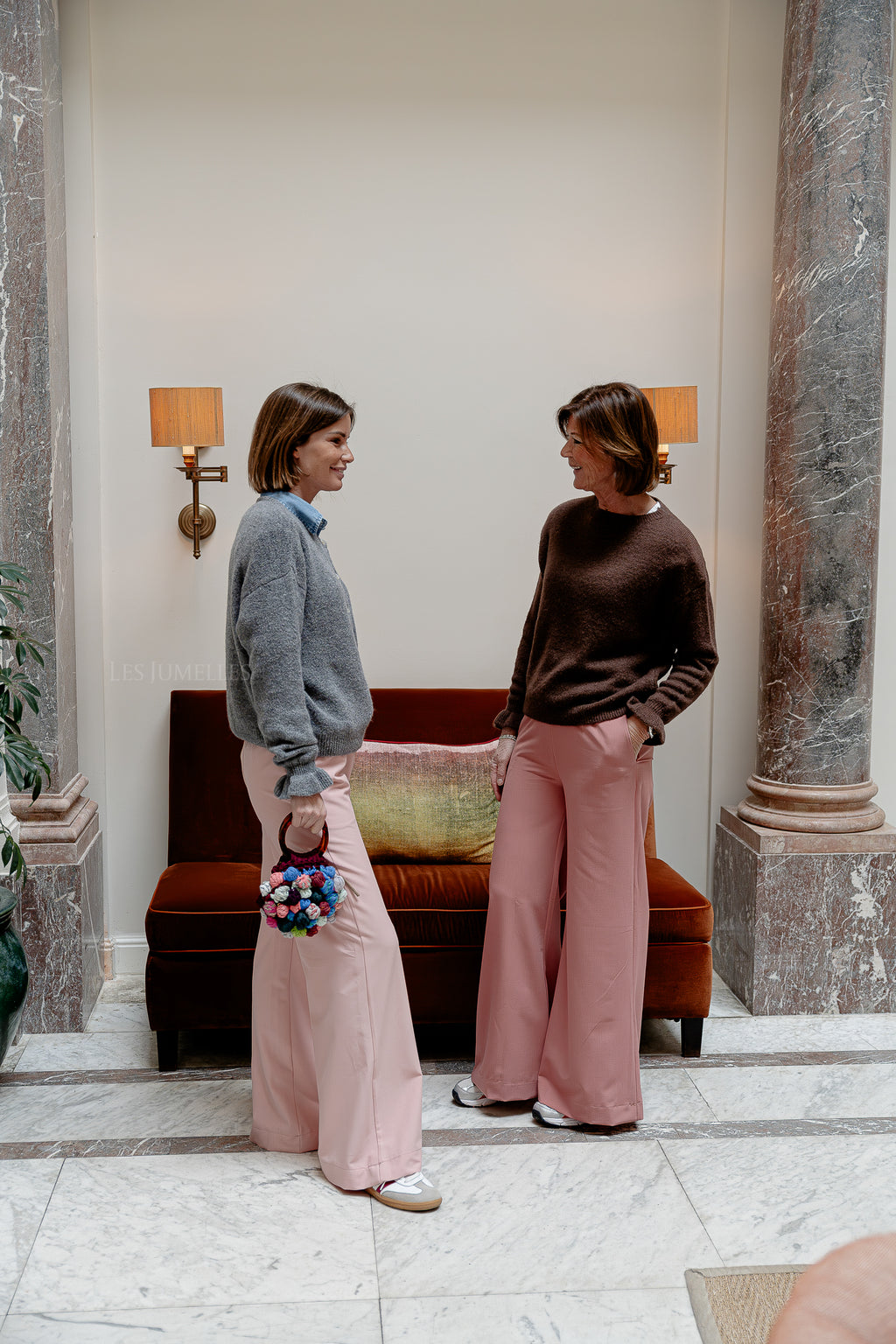 Milan pants baby pink