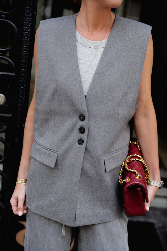 Les Jumelles YASDena waistcoat grey