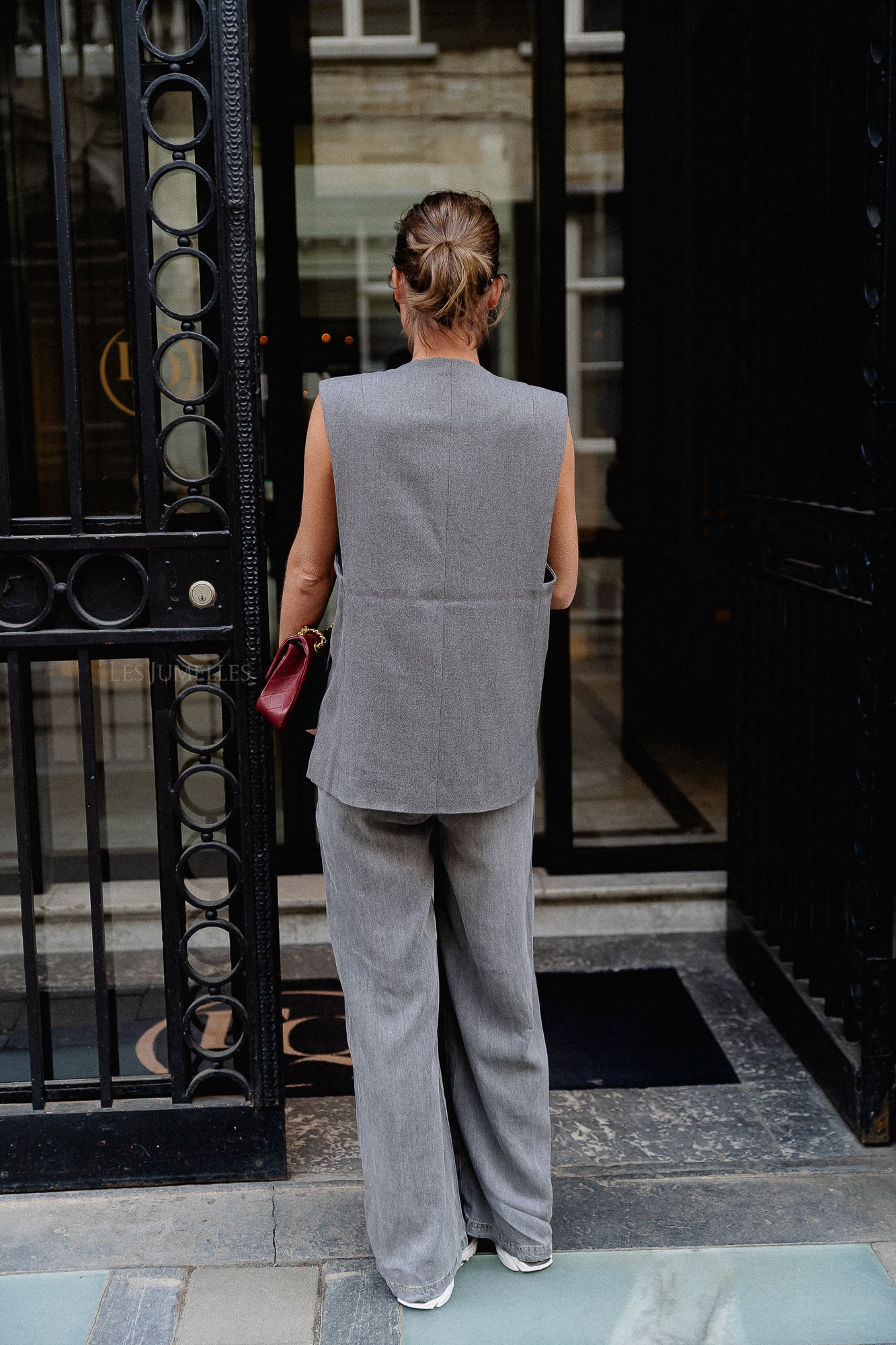 YASDena waistcoat grey