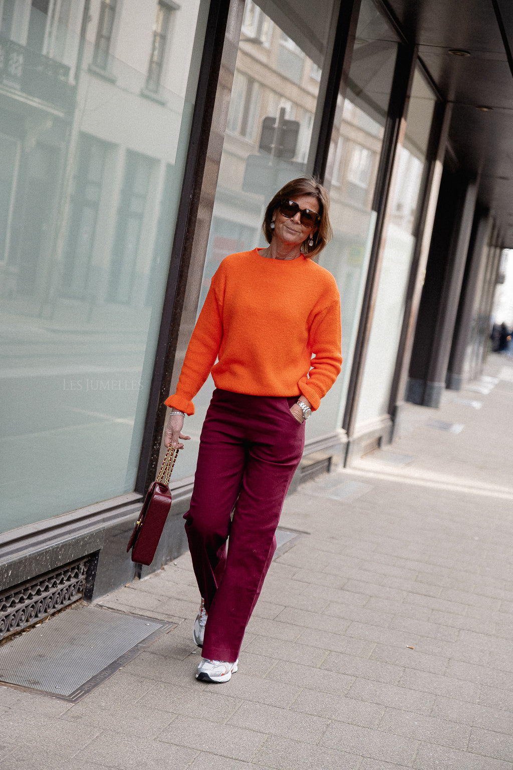 Norma pants plum