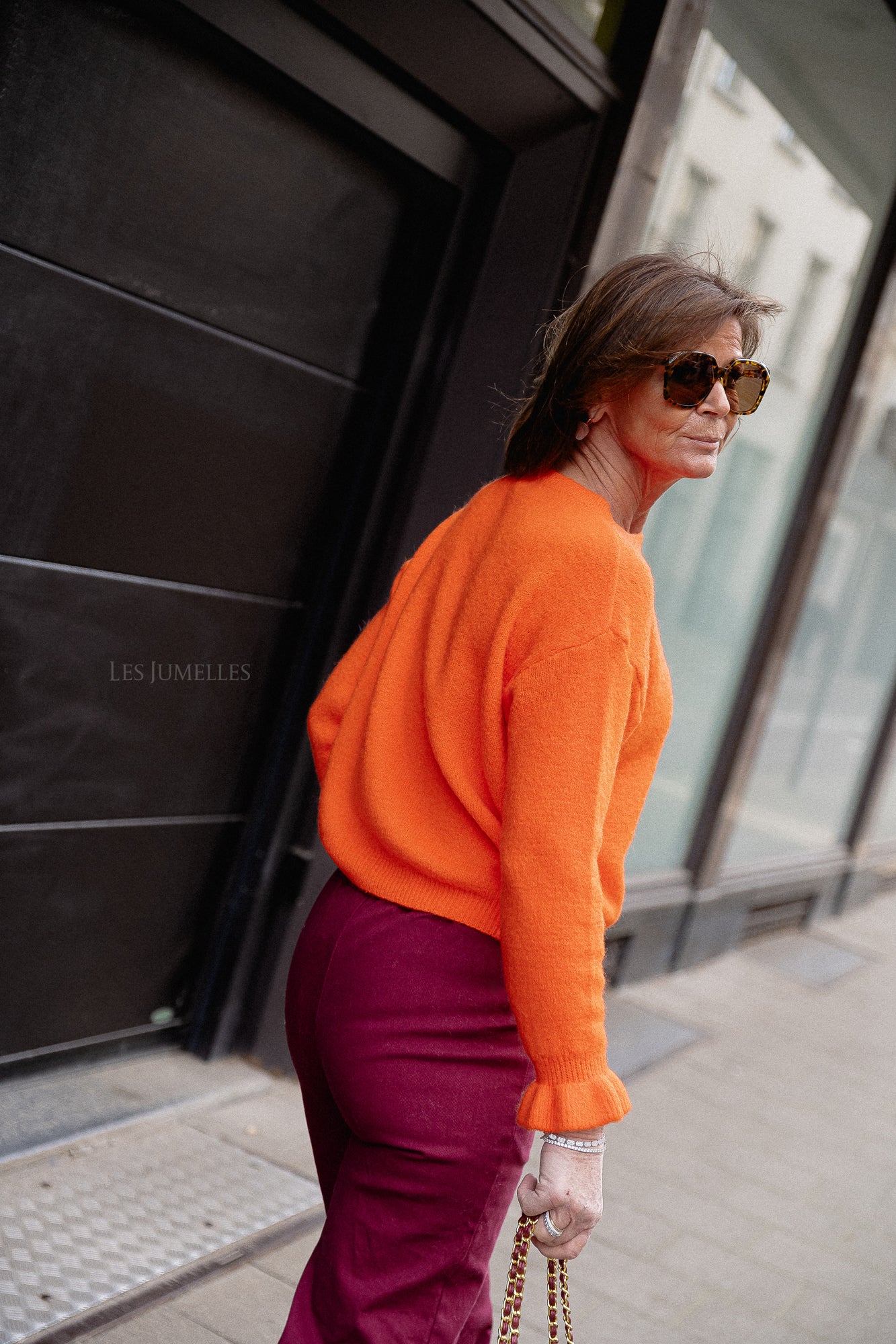 Sophia jumper orange