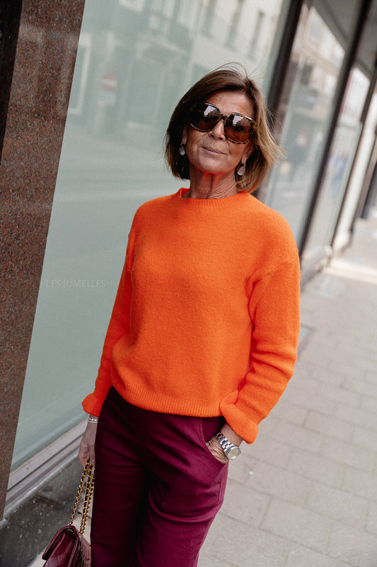 Les Jumelles Sophia jumper orange