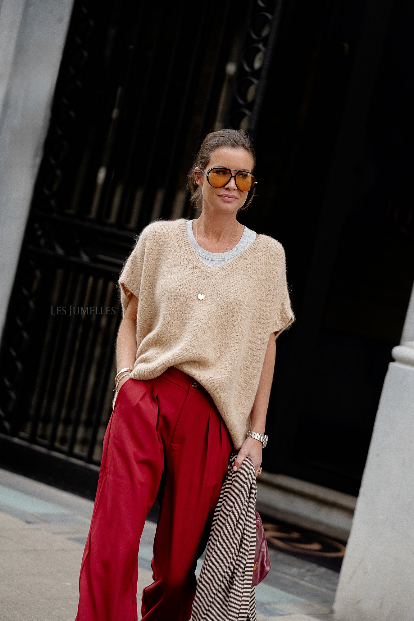 Gracie jumper beige