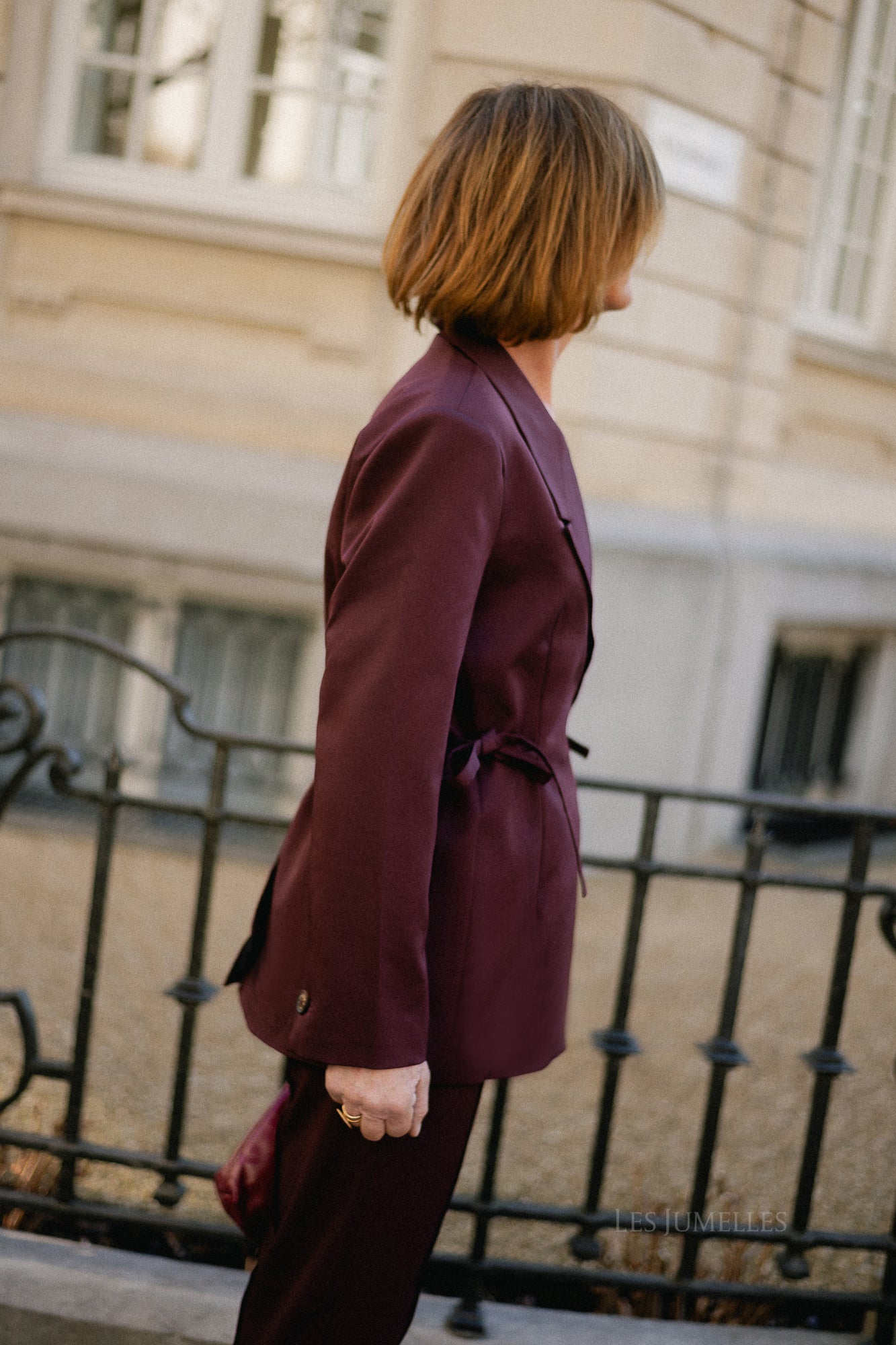 Anina blazer winetasting