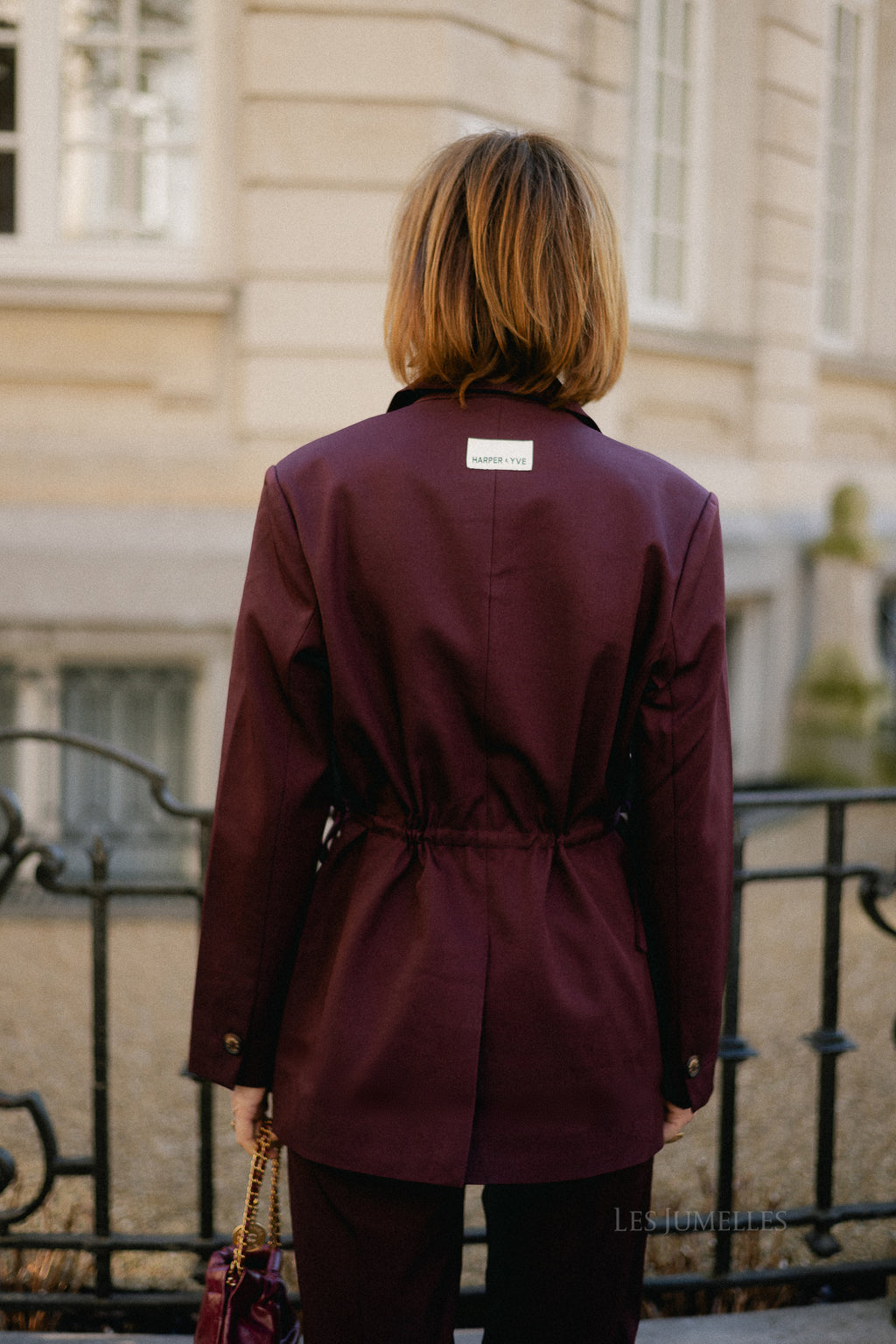 Anina blazer winetasting