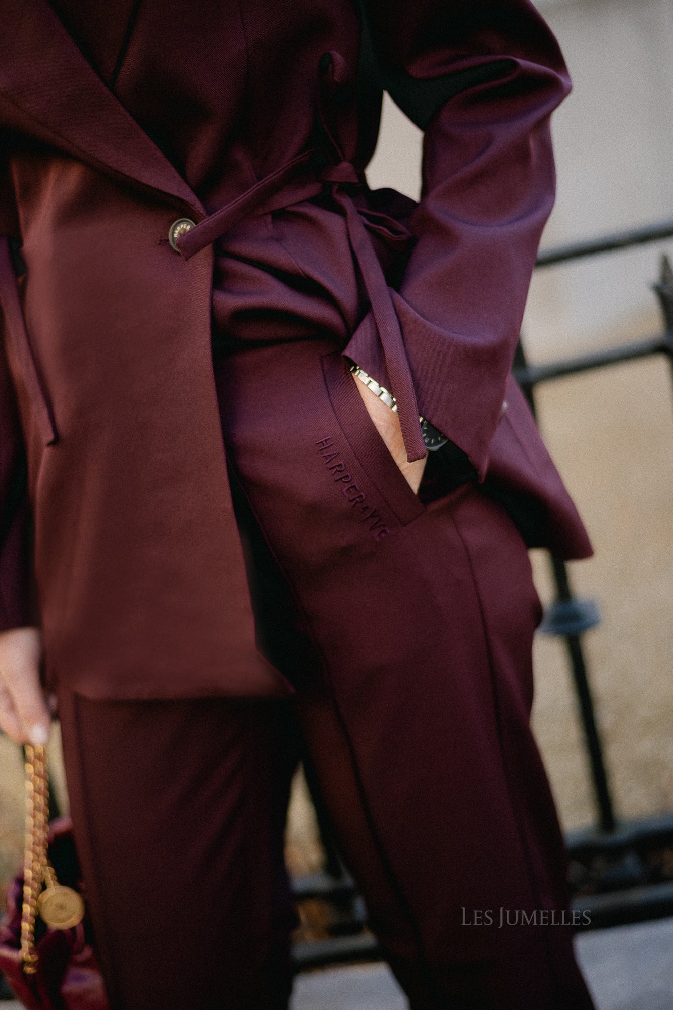 Anina blazer winetasting