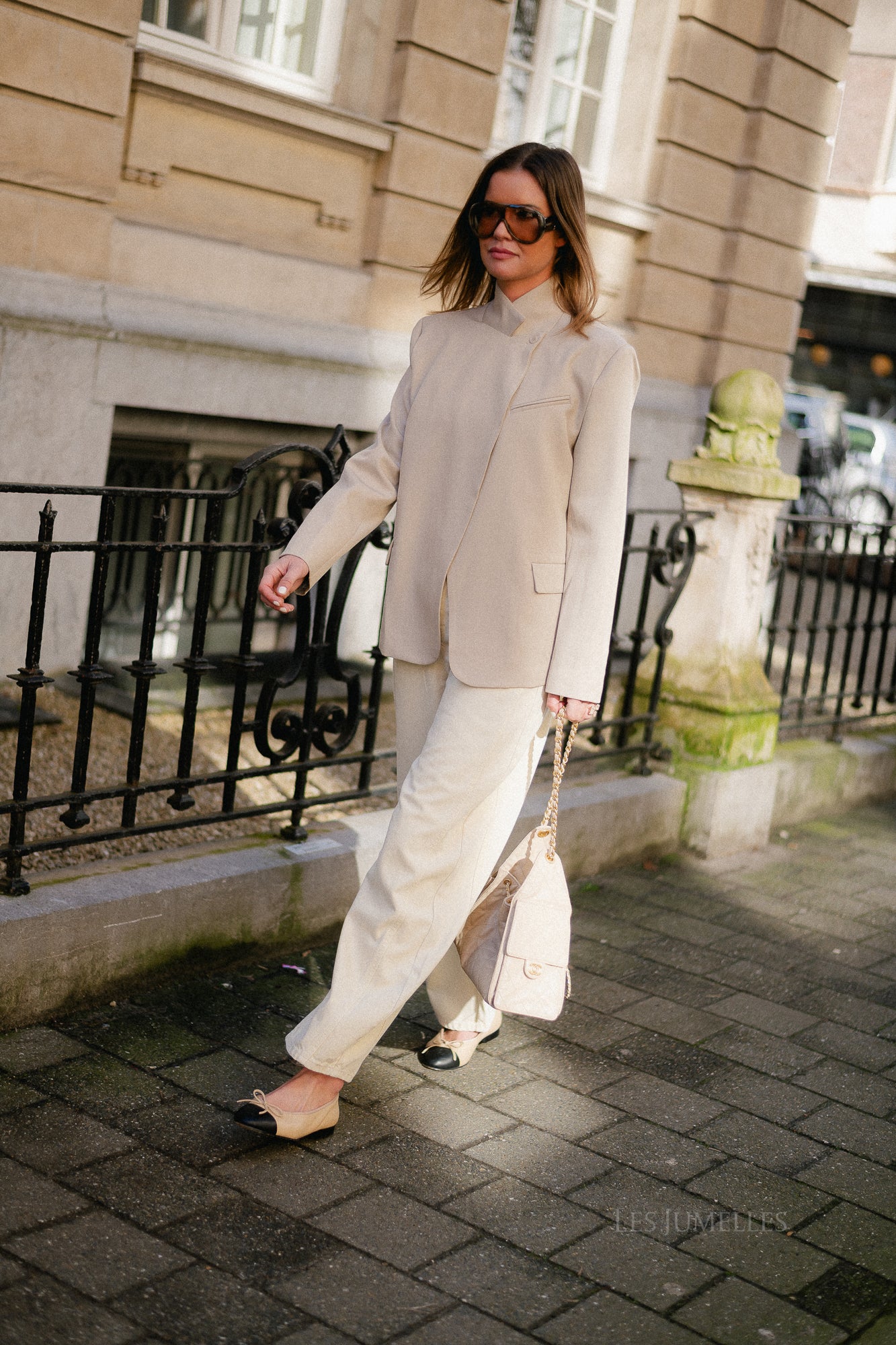 Igone blazer oxford tan