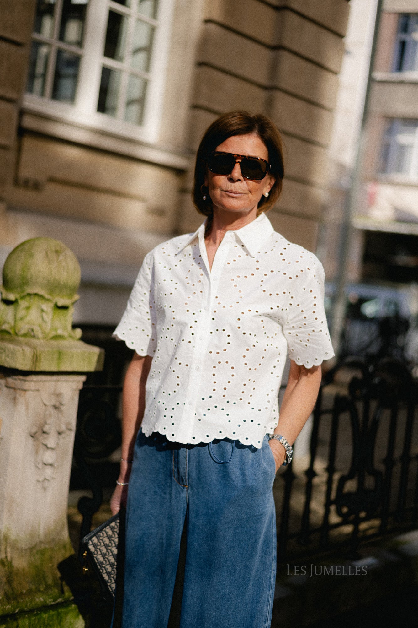 Lory SS blouse white