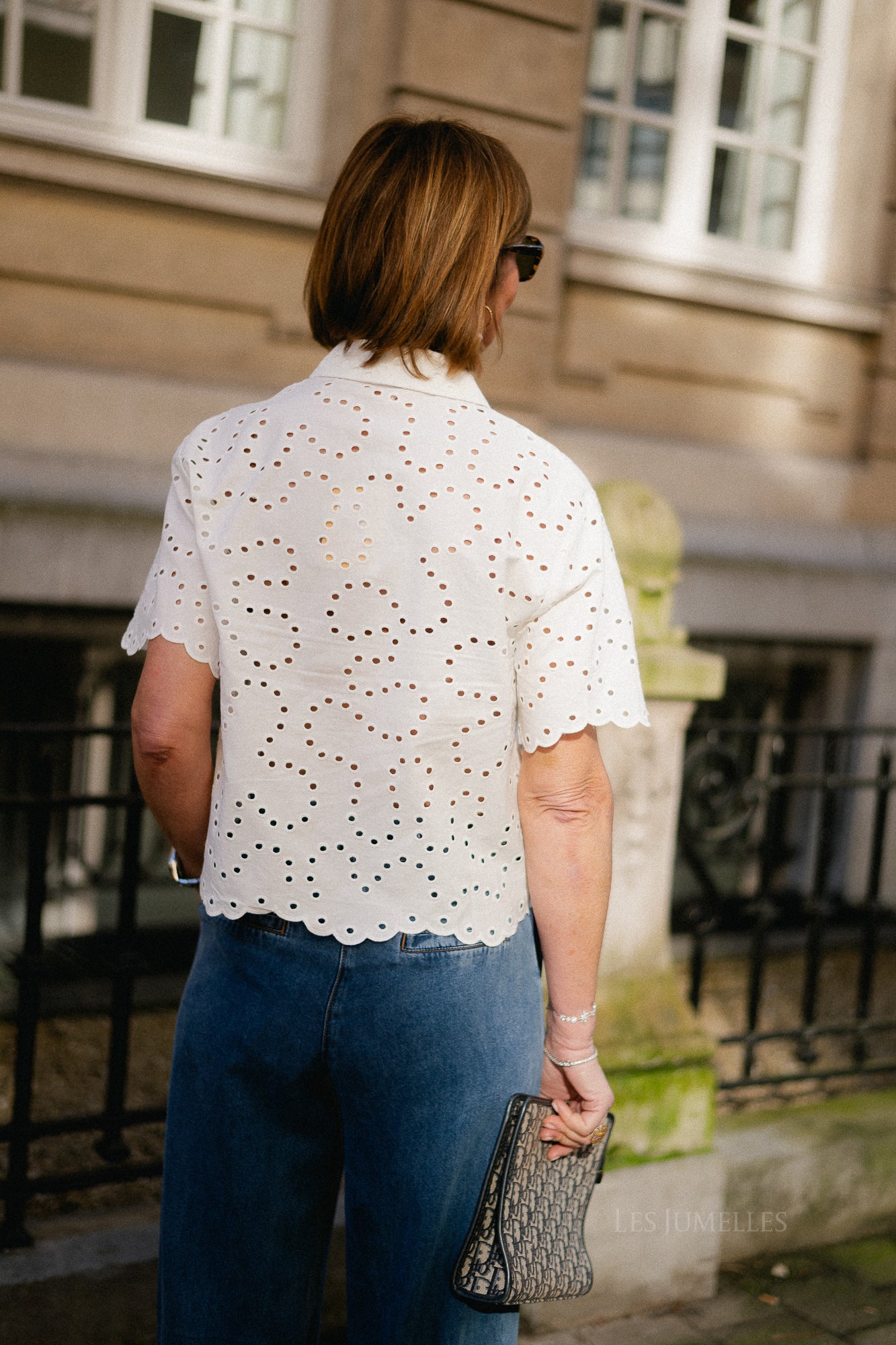 Lory SS blouse white