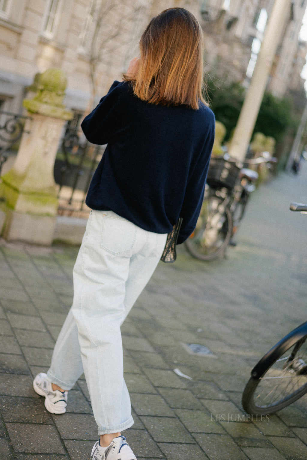 Margot barrel jeans light blue denim