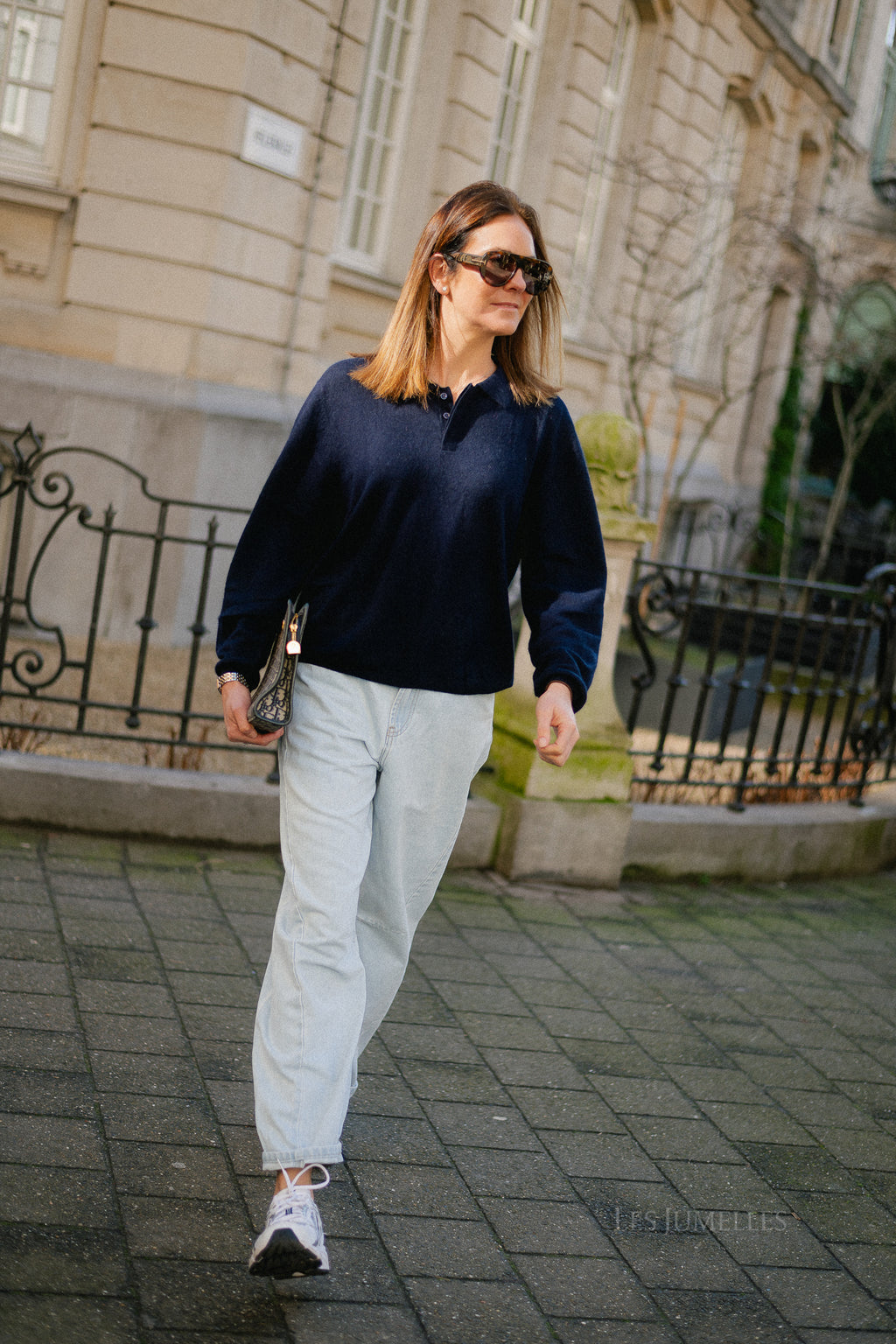 Margot barrel jeans light blue denim