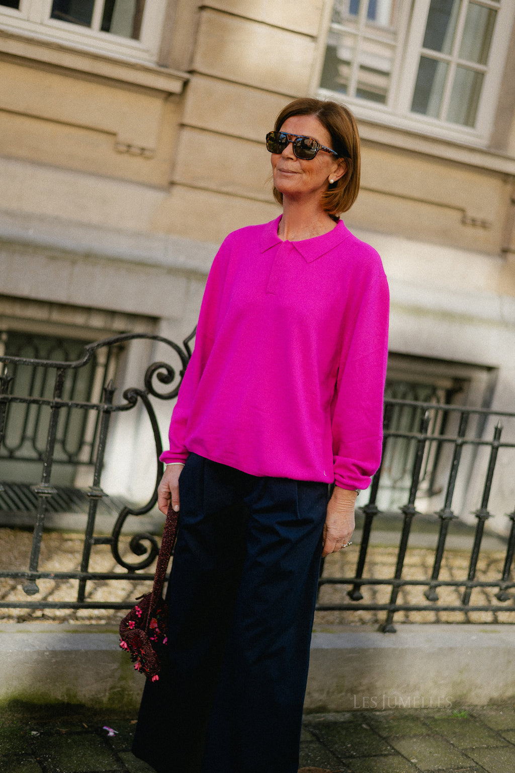 SLFExtra wide Mille MW pant dark sapphire