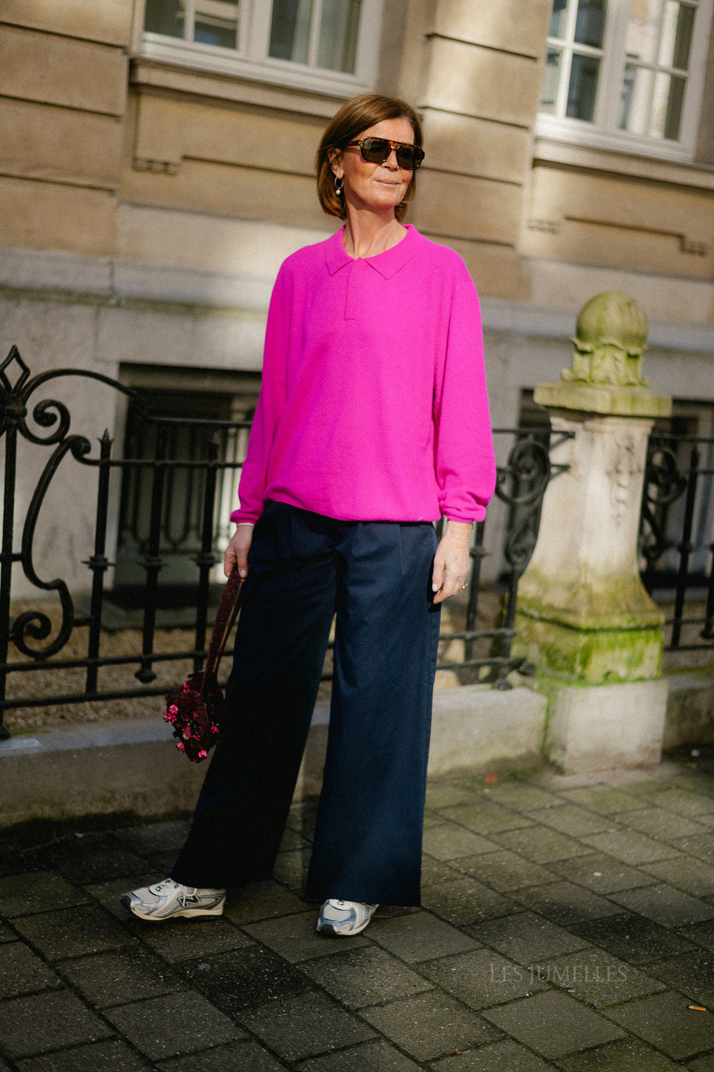 SLFExtra wide Mille MW pant dark sapphire