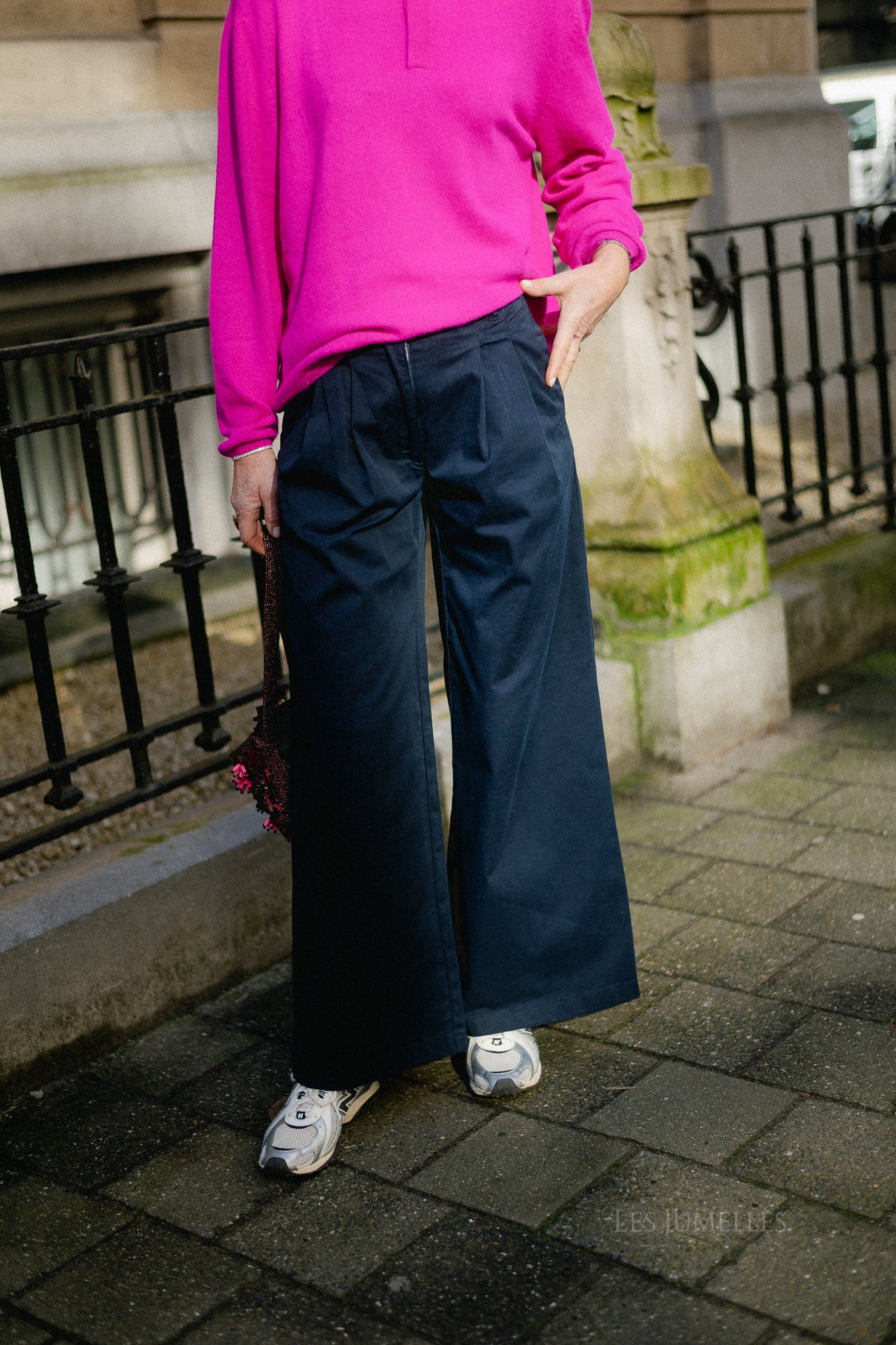 SLFExtra wide Mille MW pant dark sapphire