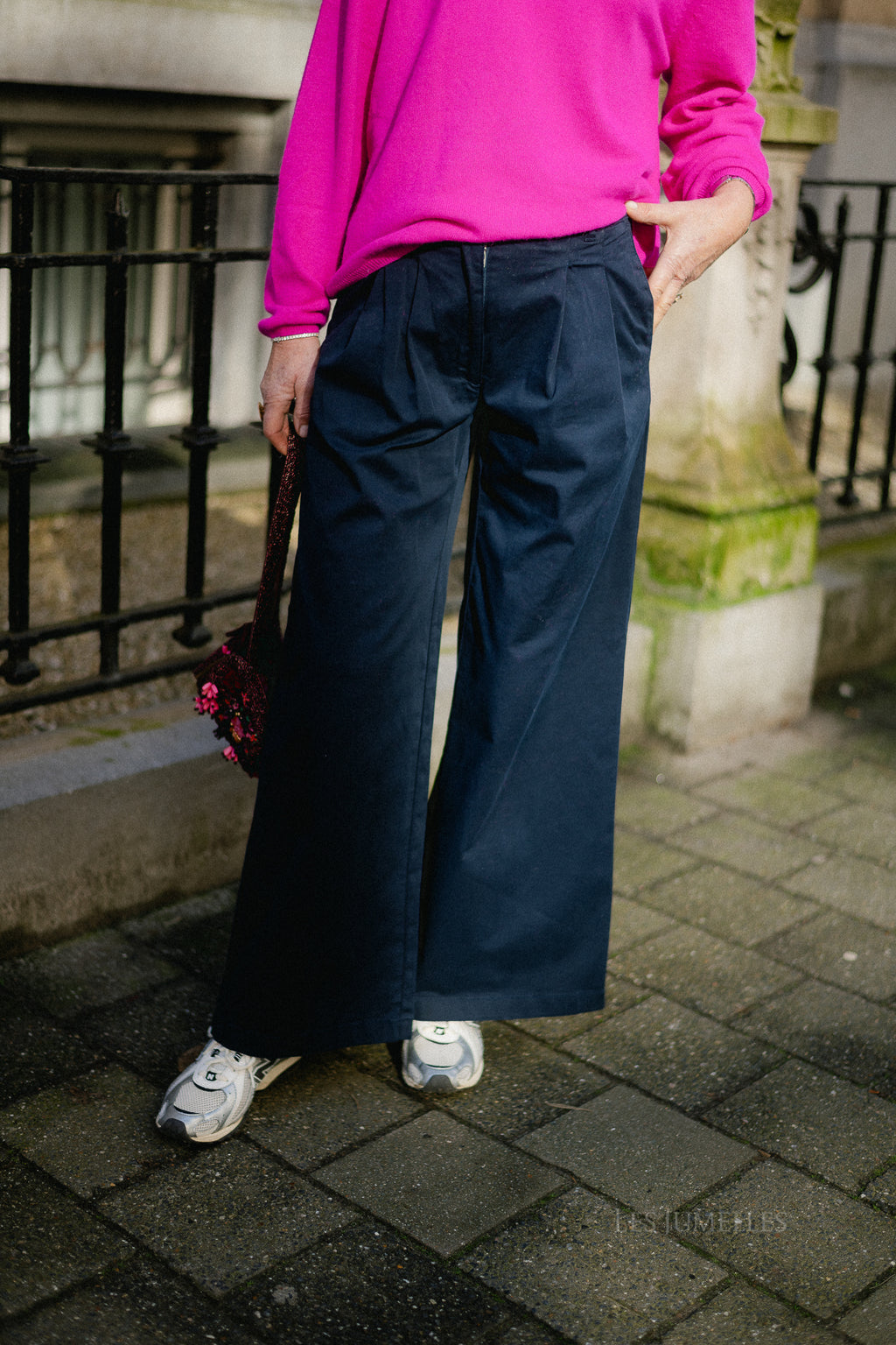 SLFExtra wide Mille MW pant dark sapphire