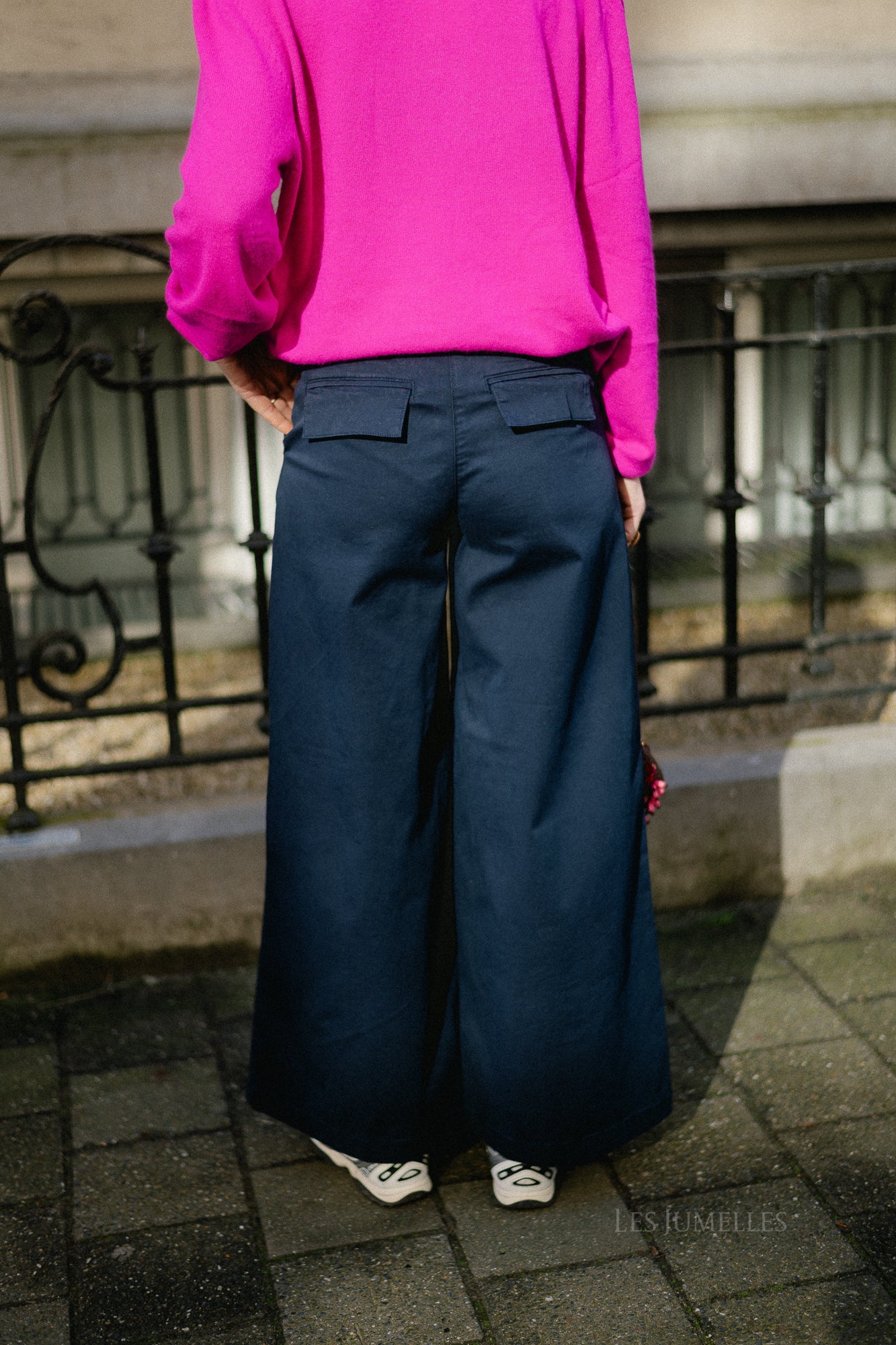 SLFExtra wide Mille MW pant dark sapphire