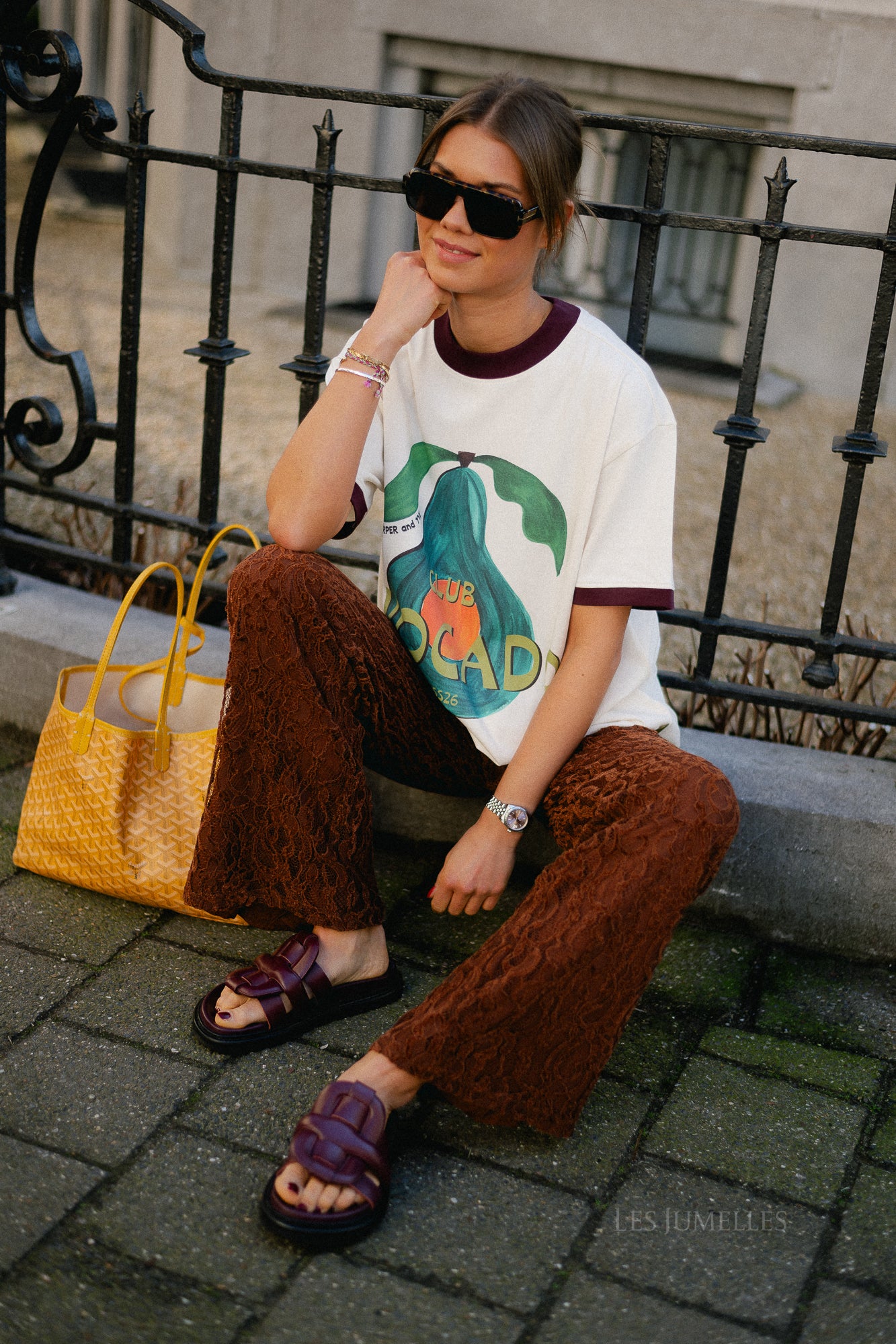 Lola pants saddle brown