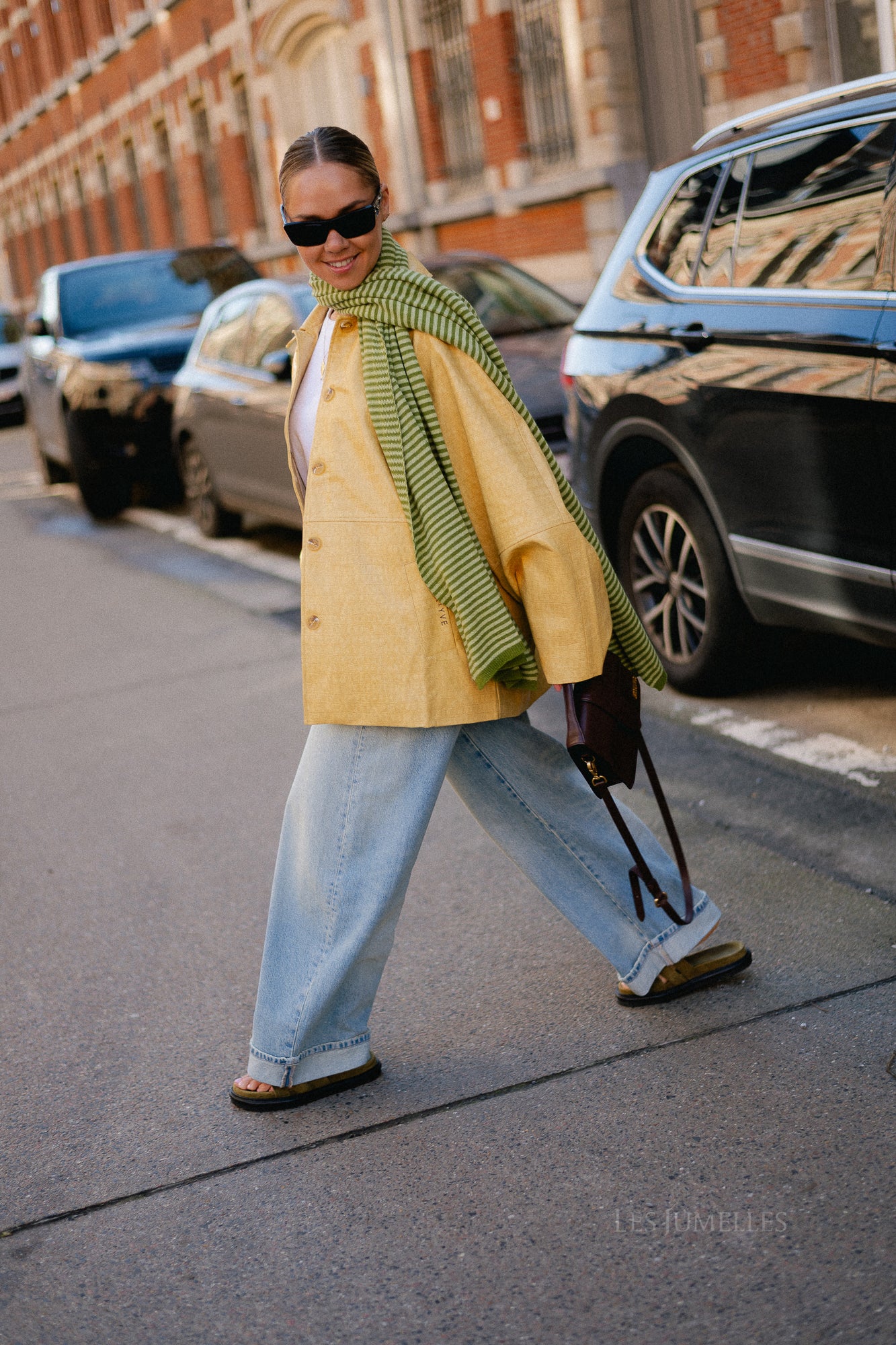 Mees jacket light yellow