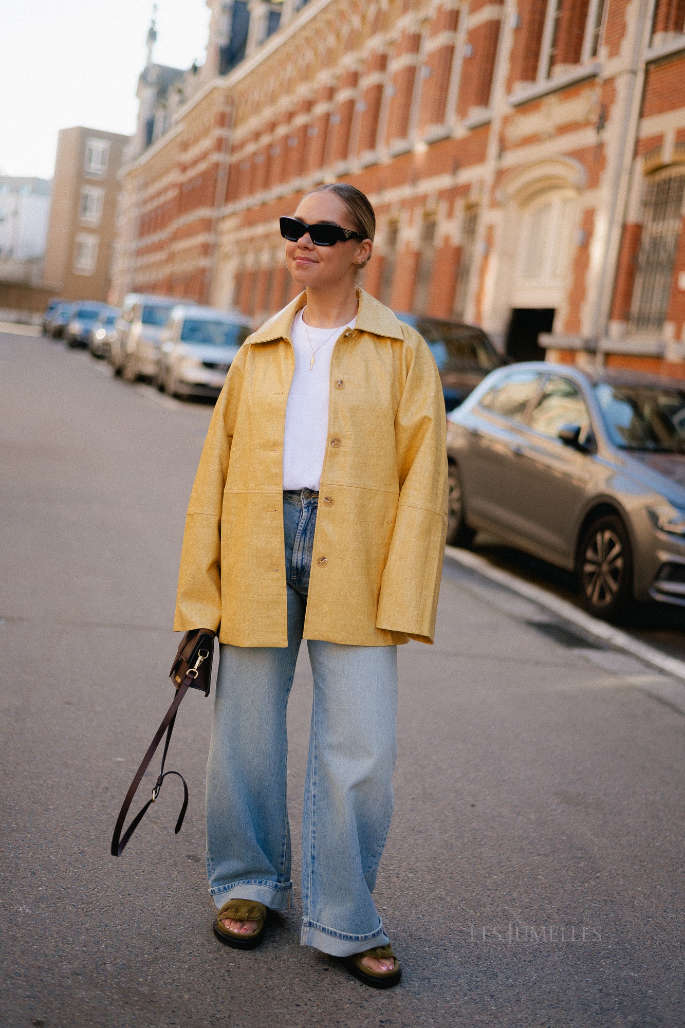 Mees jacket light yellow