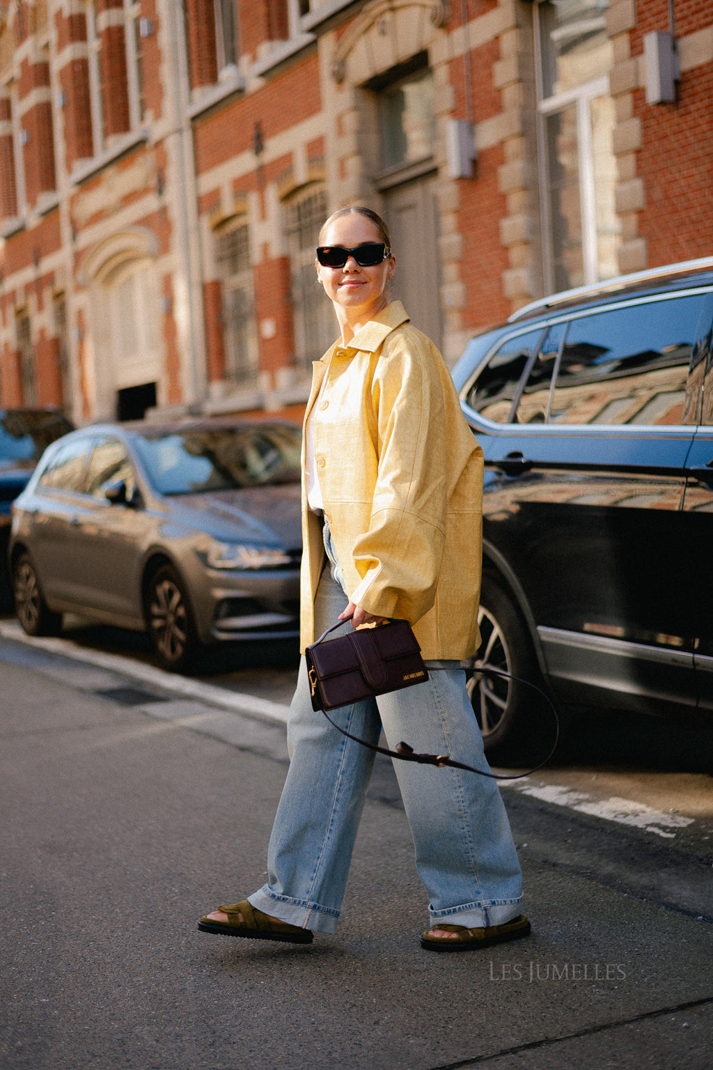 Mees jacket light yellow