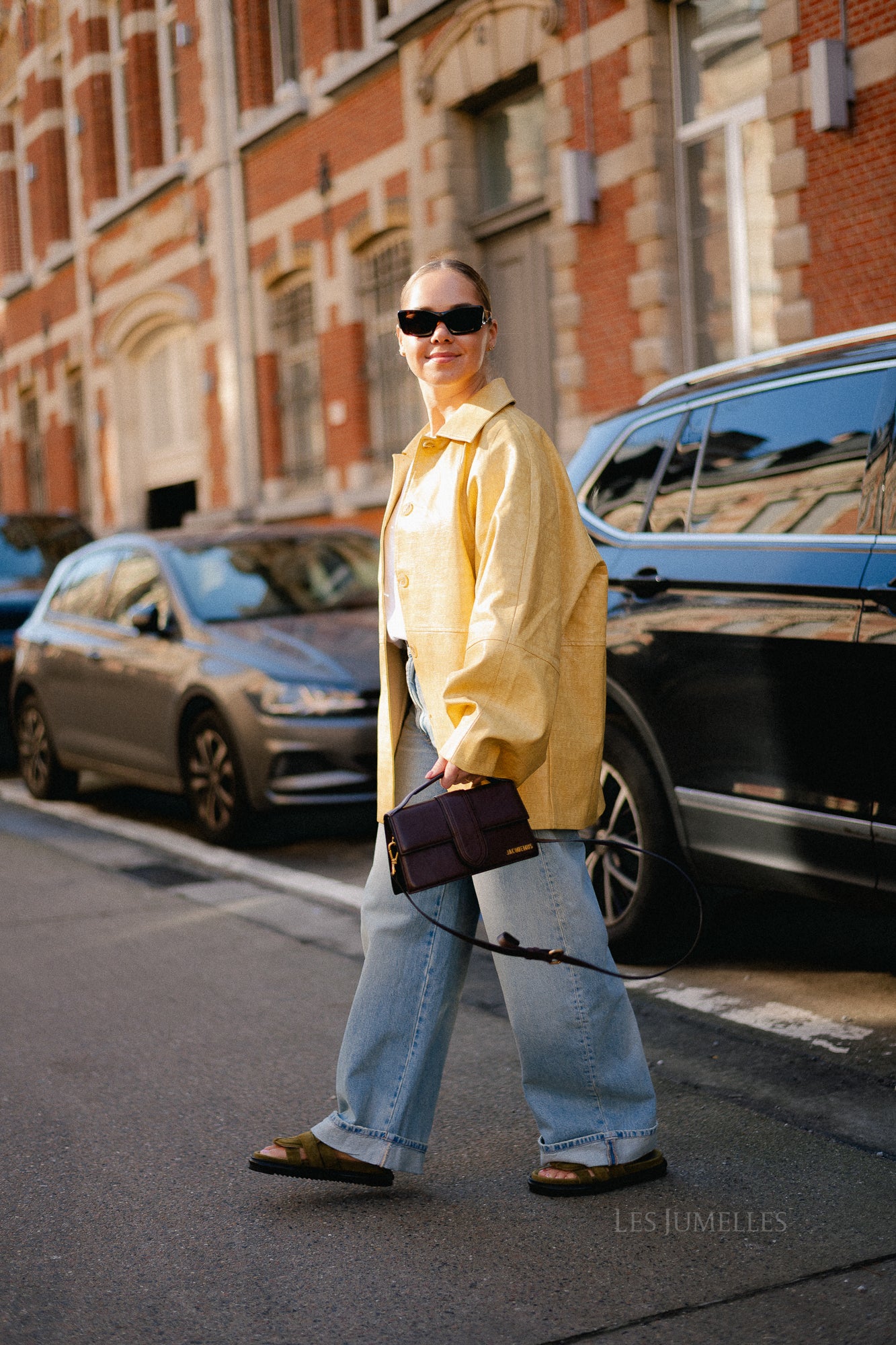 Mees jacket light yellow