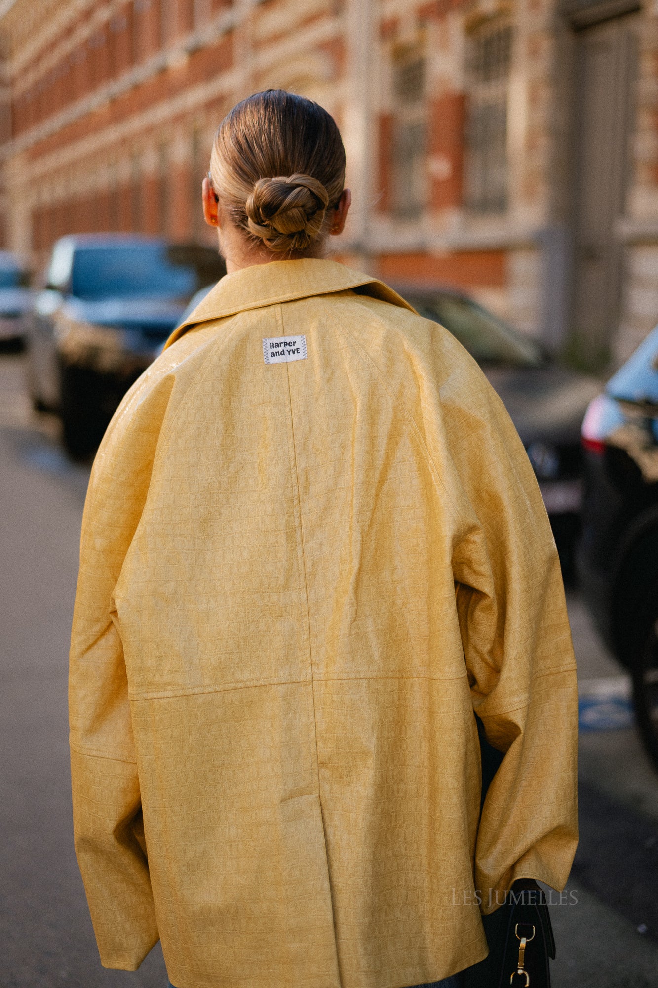 Mees jacket light yellow