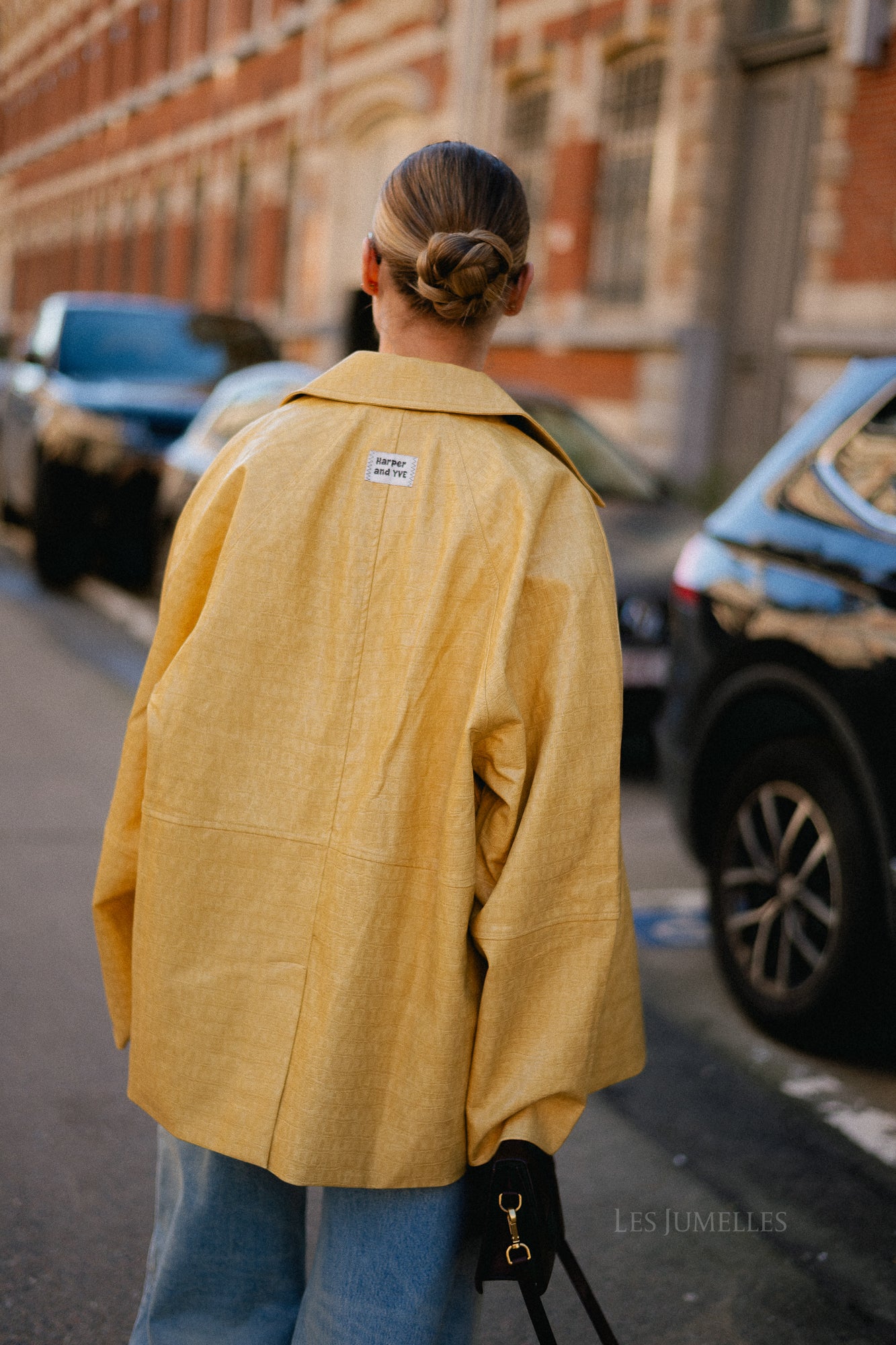 Mees jacket light yellow