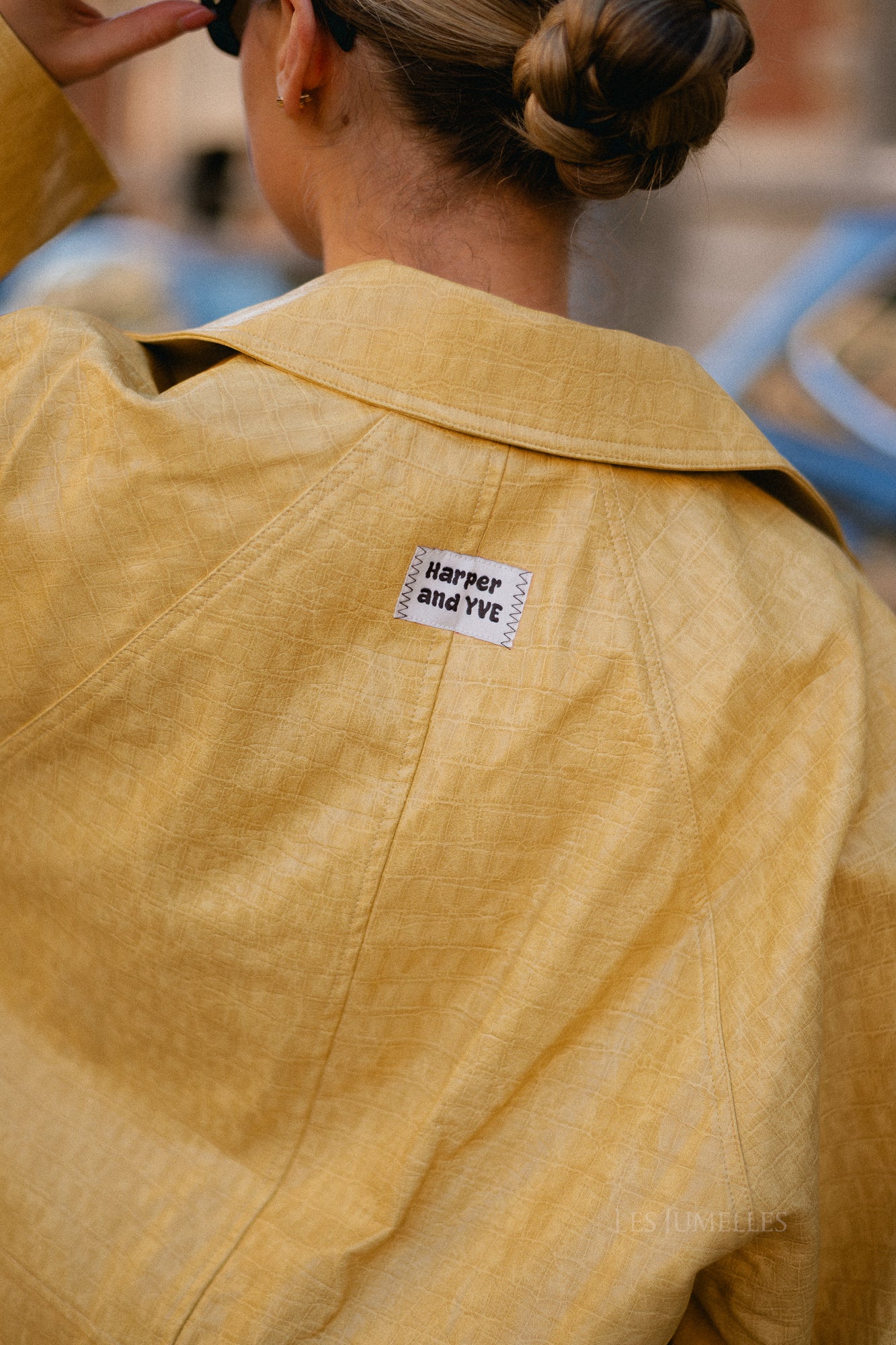 Mees jacket light yellow