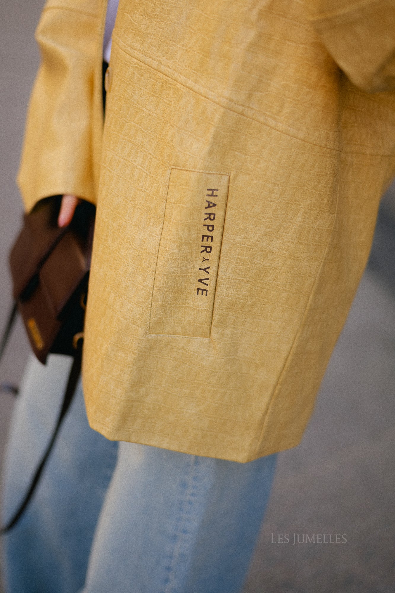 Mees jacket light yellow