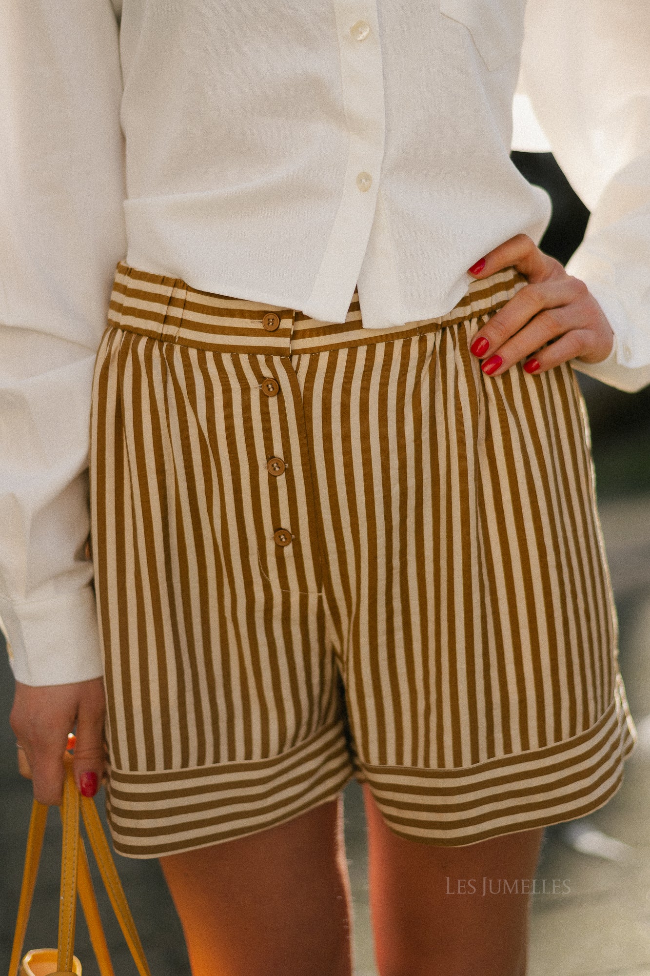 Brandon shorts camel