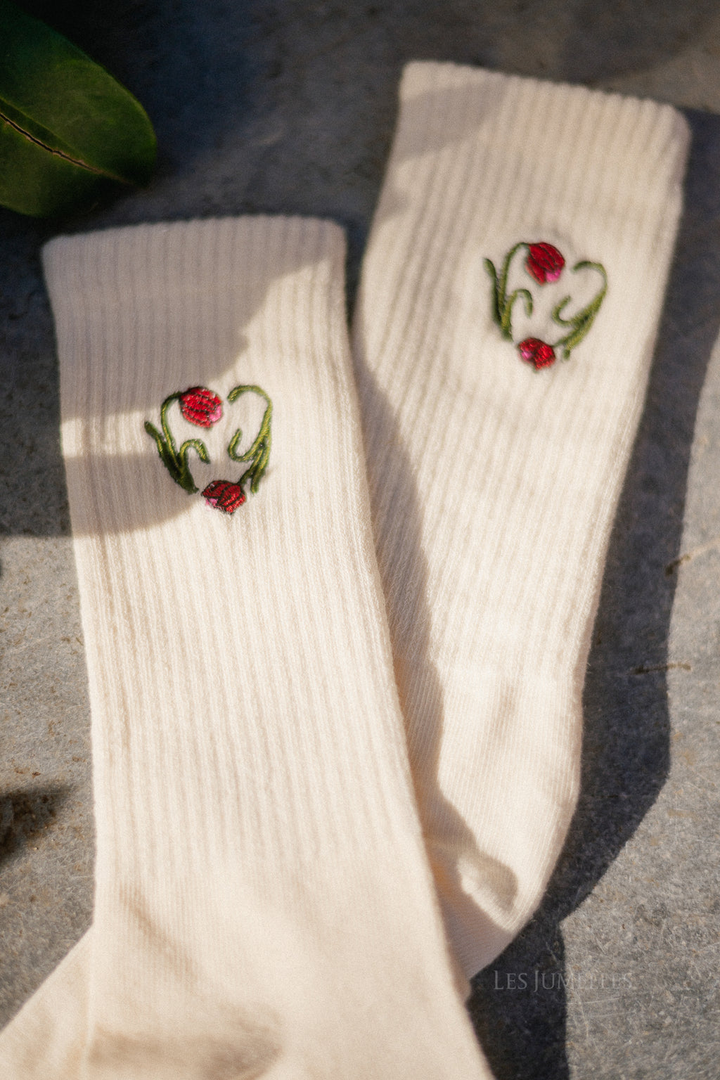 Tulipa Cotta sock birch white
